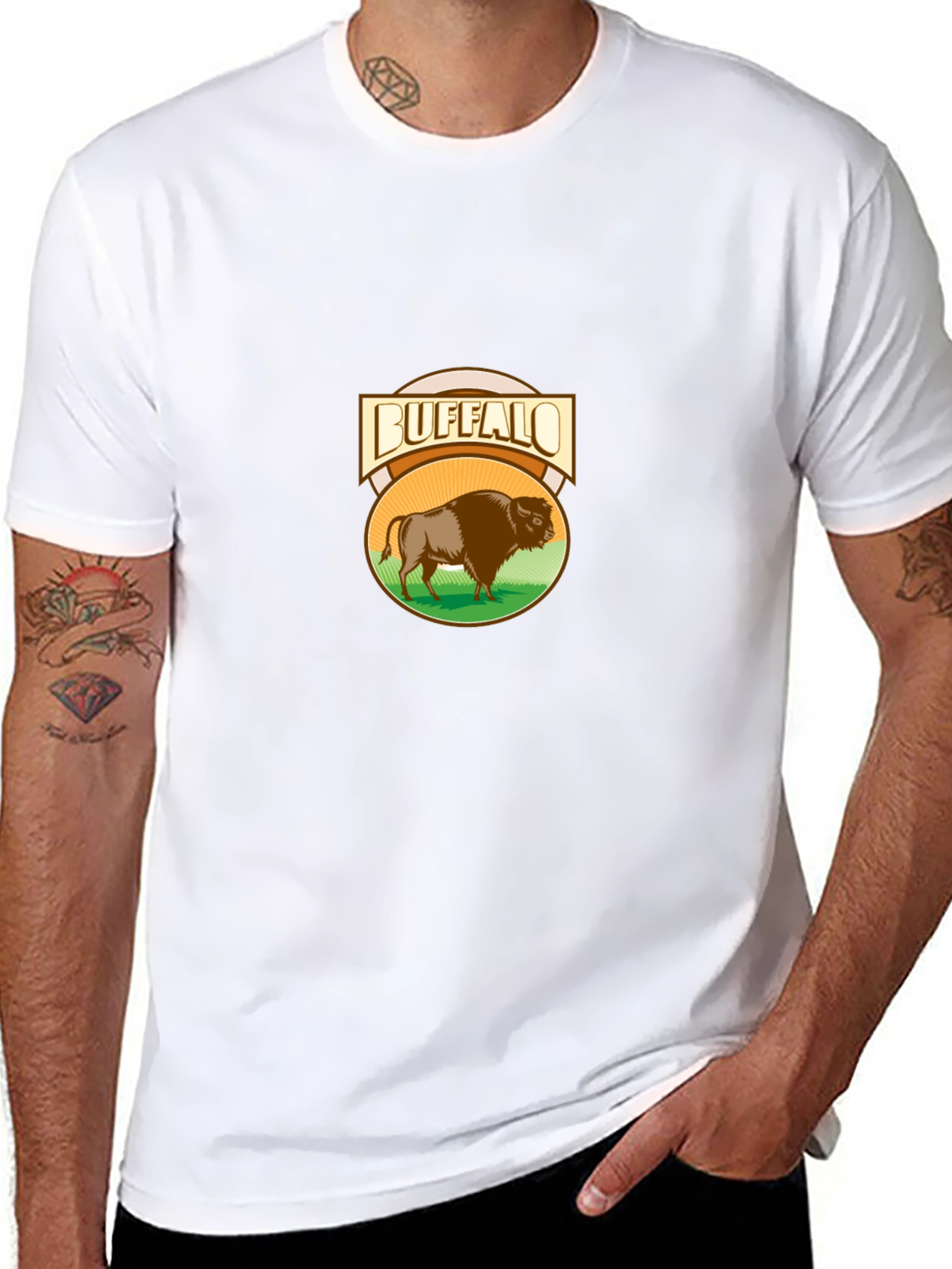 Buffalo Graphic T-Shirt - Classic Style