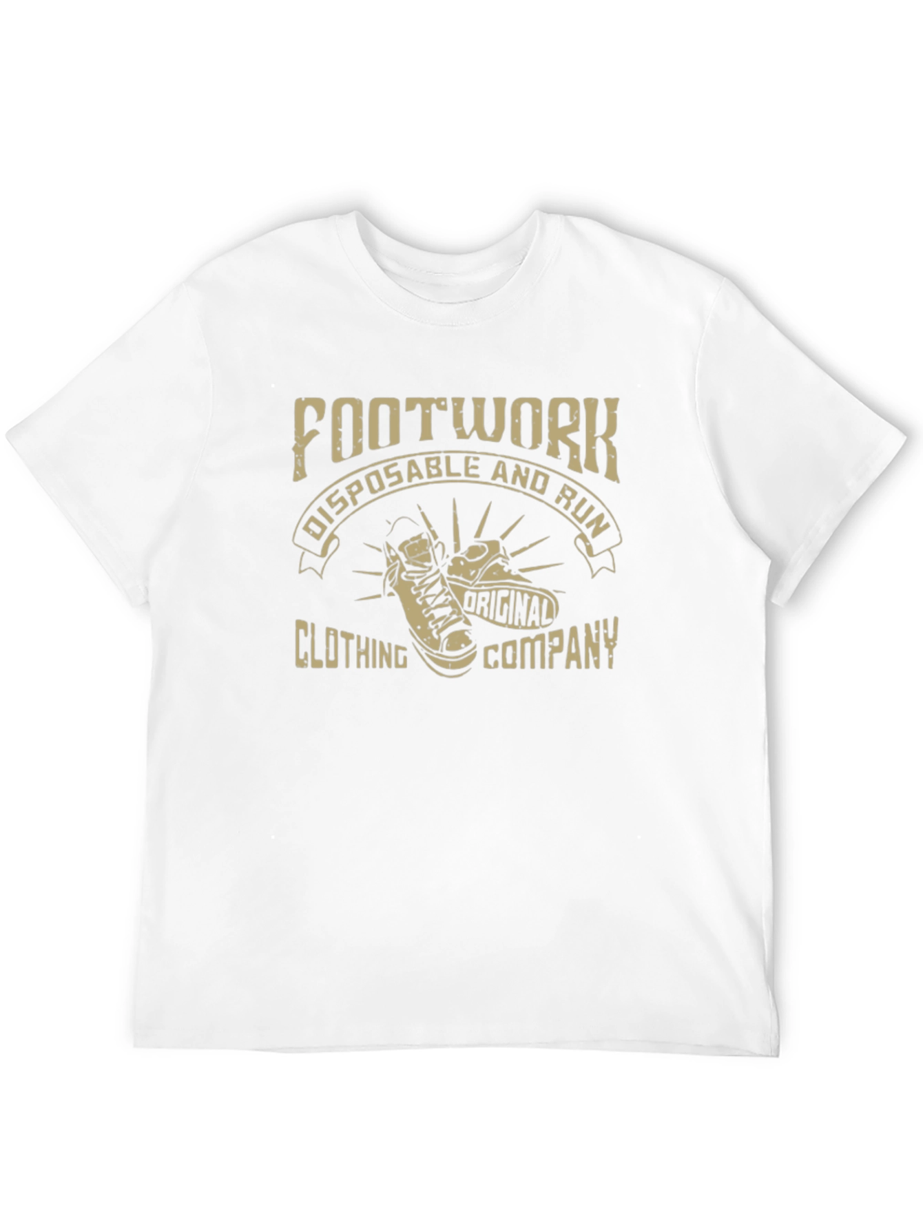 Footwork Disposable and Run T-Shirt