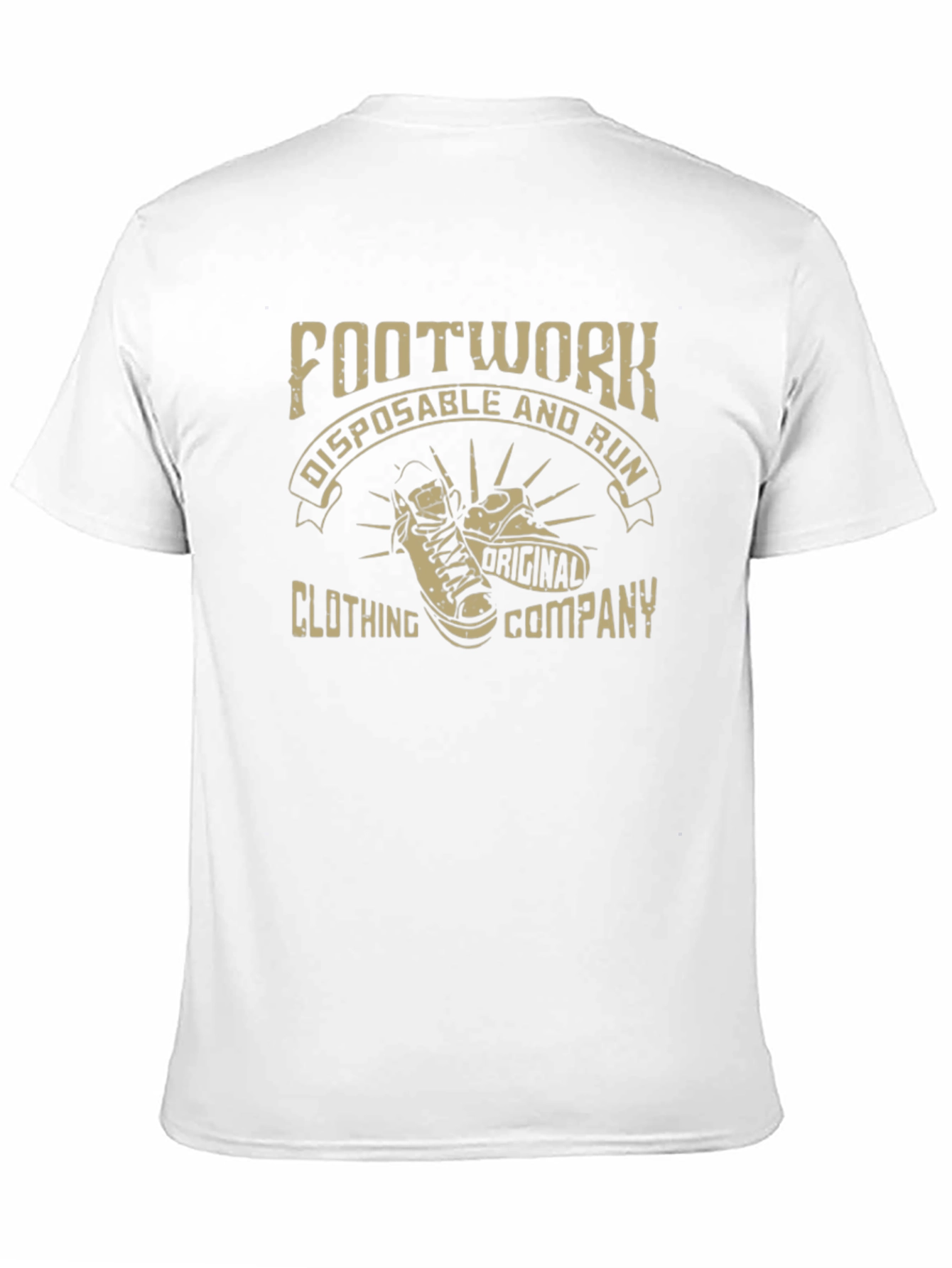 Footwork Disposable and Run T-Shirt