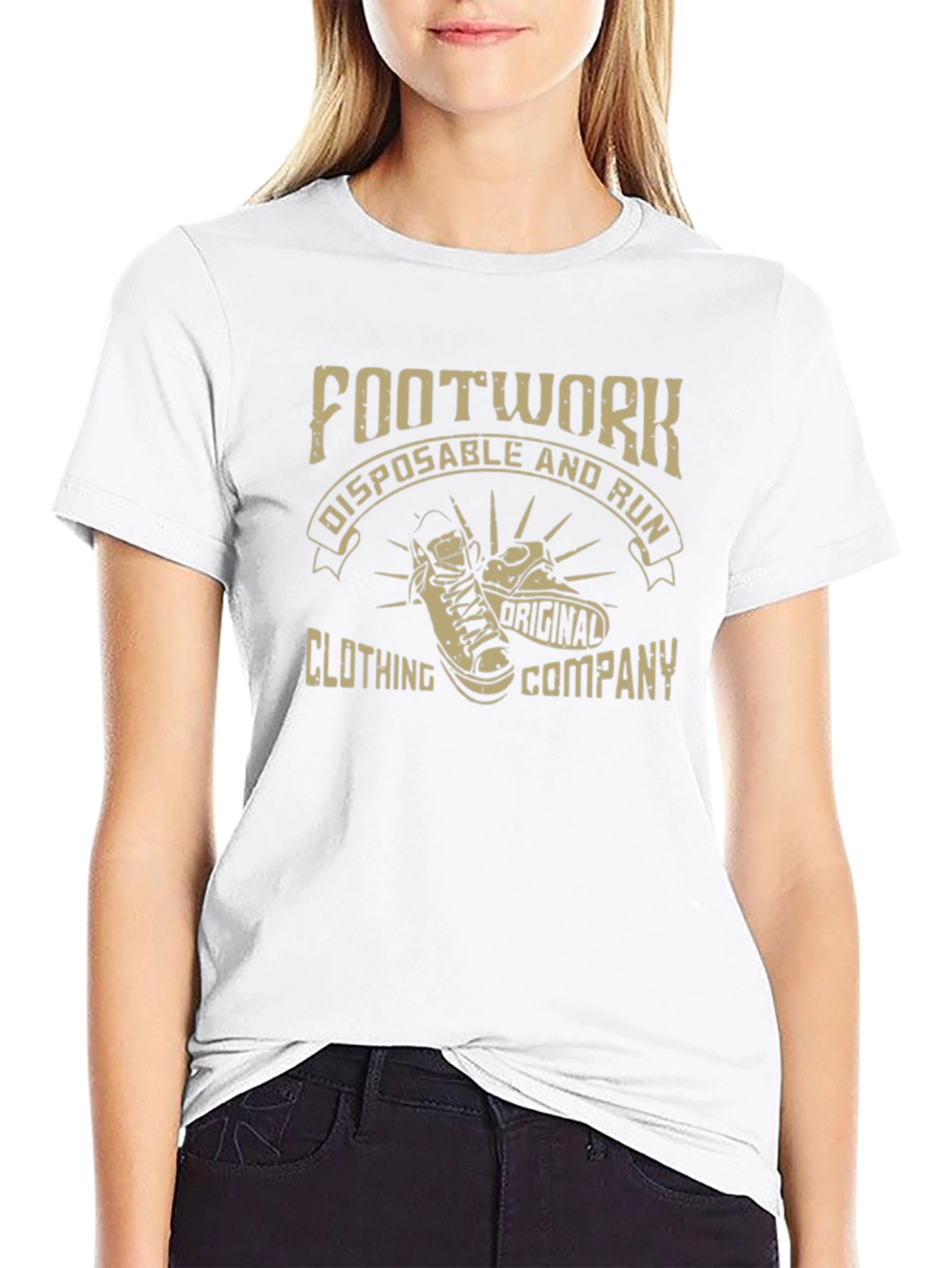 Footwork Disposable and Run T-Shirt