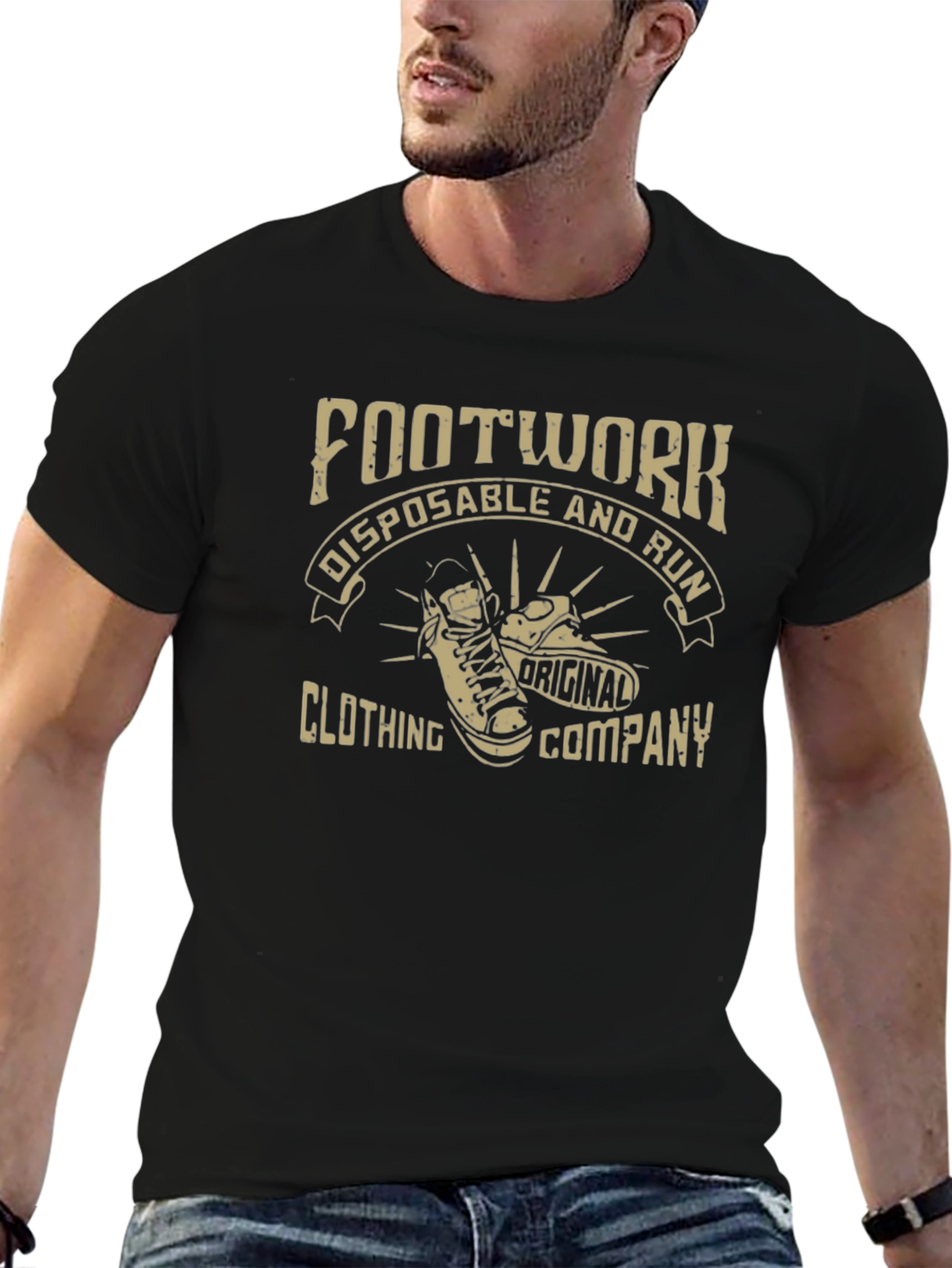 Footwork Disposable and Run T-Shirt