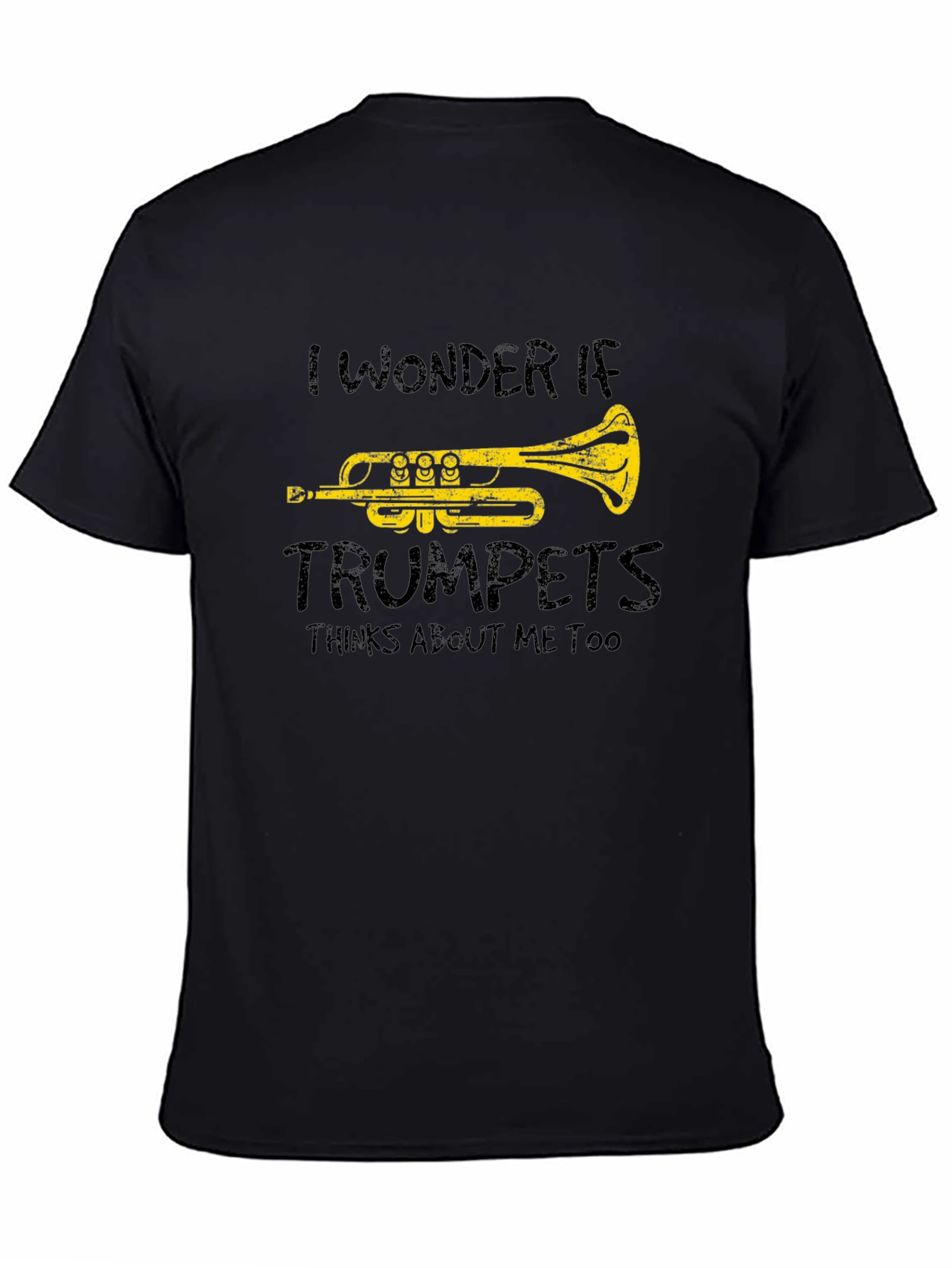 Trumpet Humor Graphic T-Shirt - Musical Instrument Tee