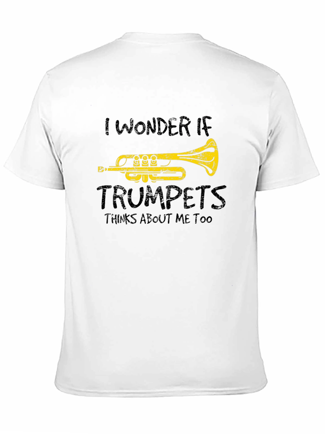 Trumpet Humor Graphic T-Shirt - Musical Instrument Tee
