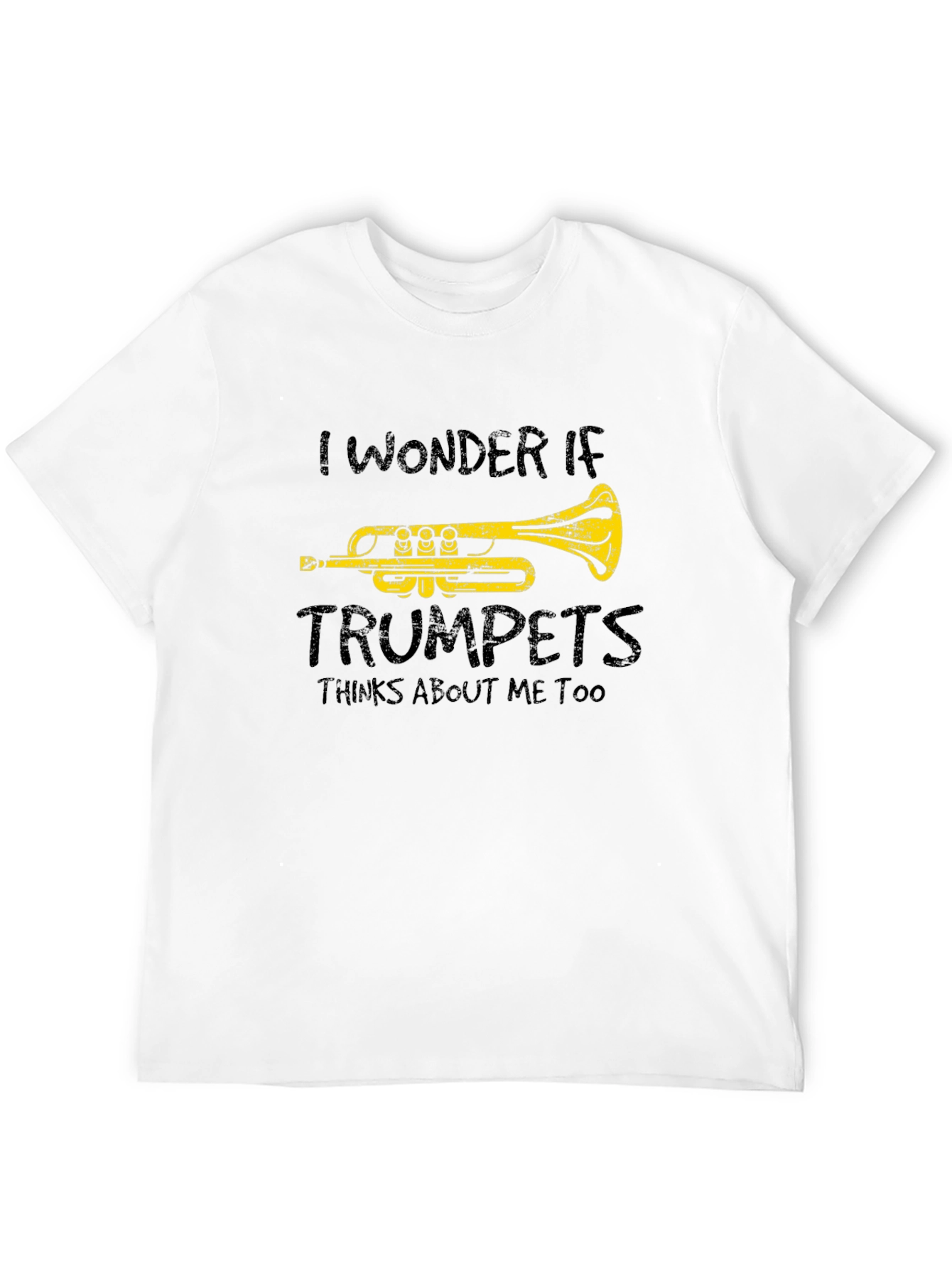 Trumpet Humor Graphic T-Shirt - Musical Instrument Tee