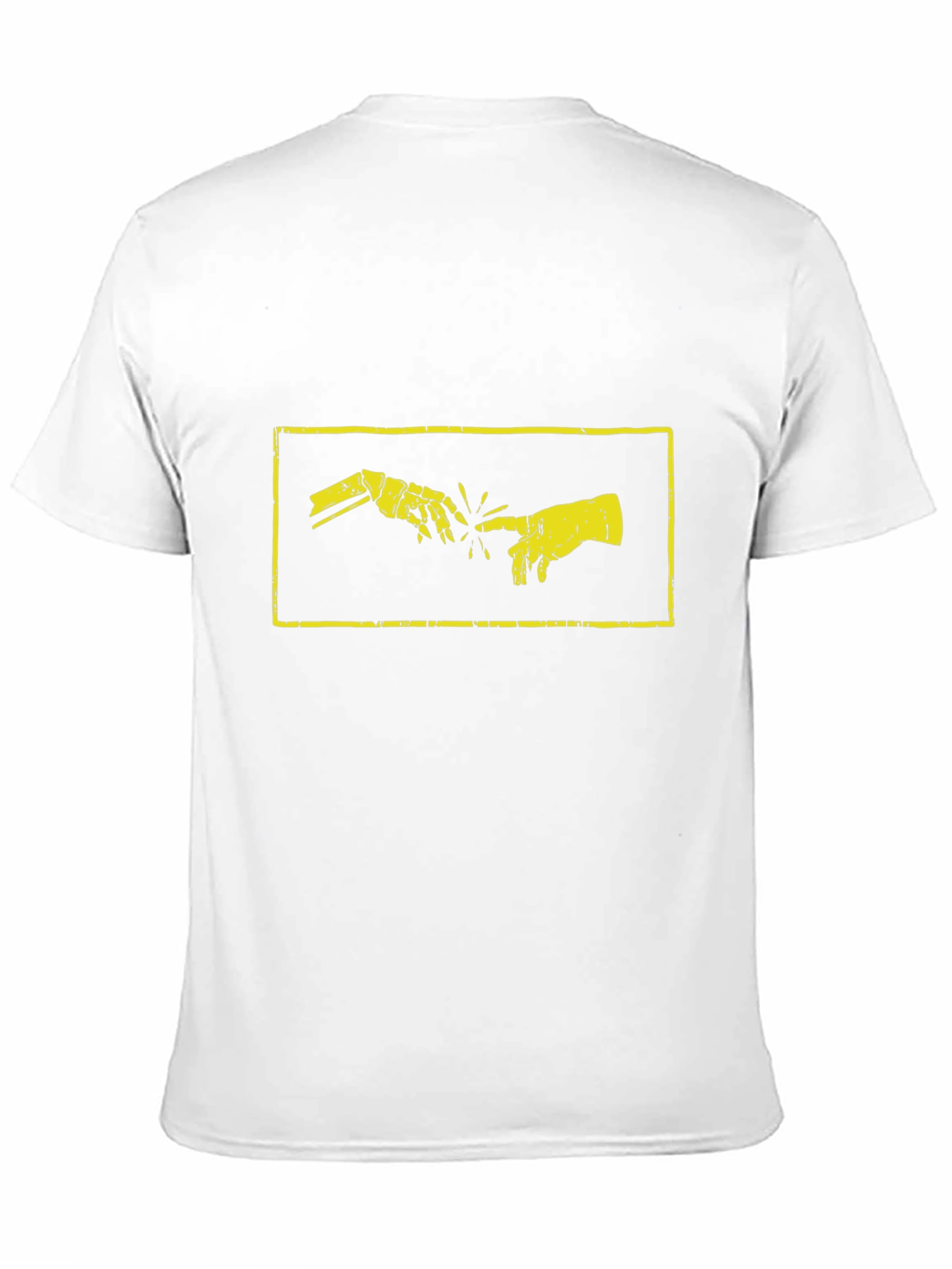Creation of Adam Robot Hand T-Shirt