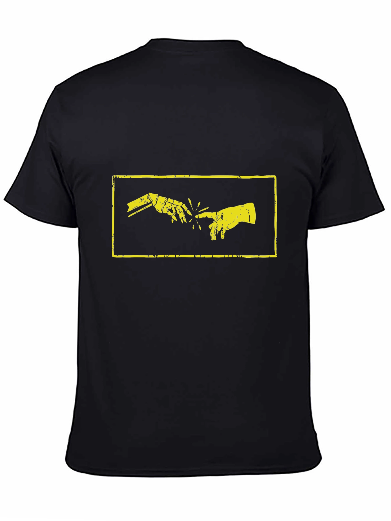Creation of Adam Robot Hand T-Shirt