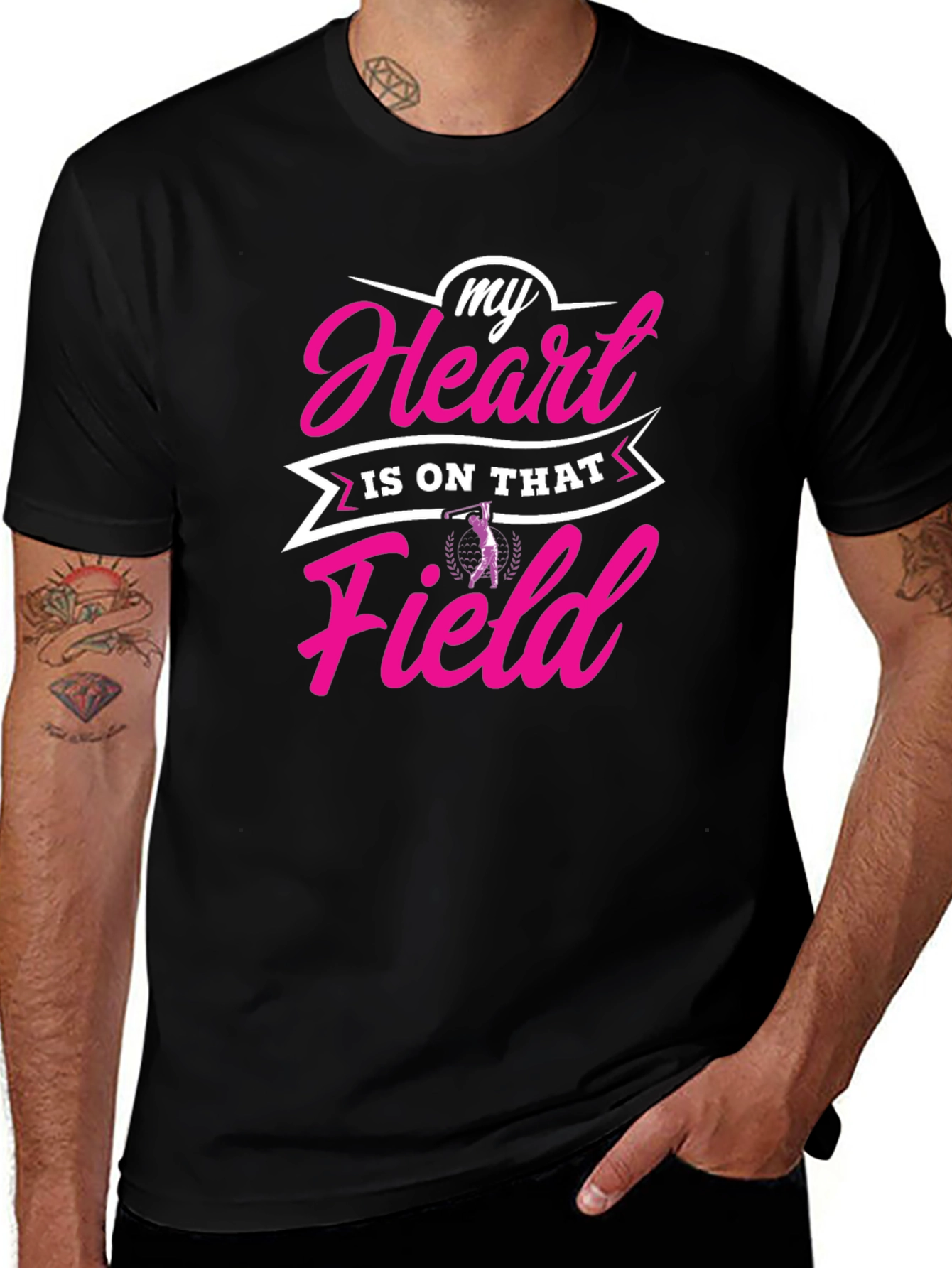 My Heart is on That Field T-Shirt