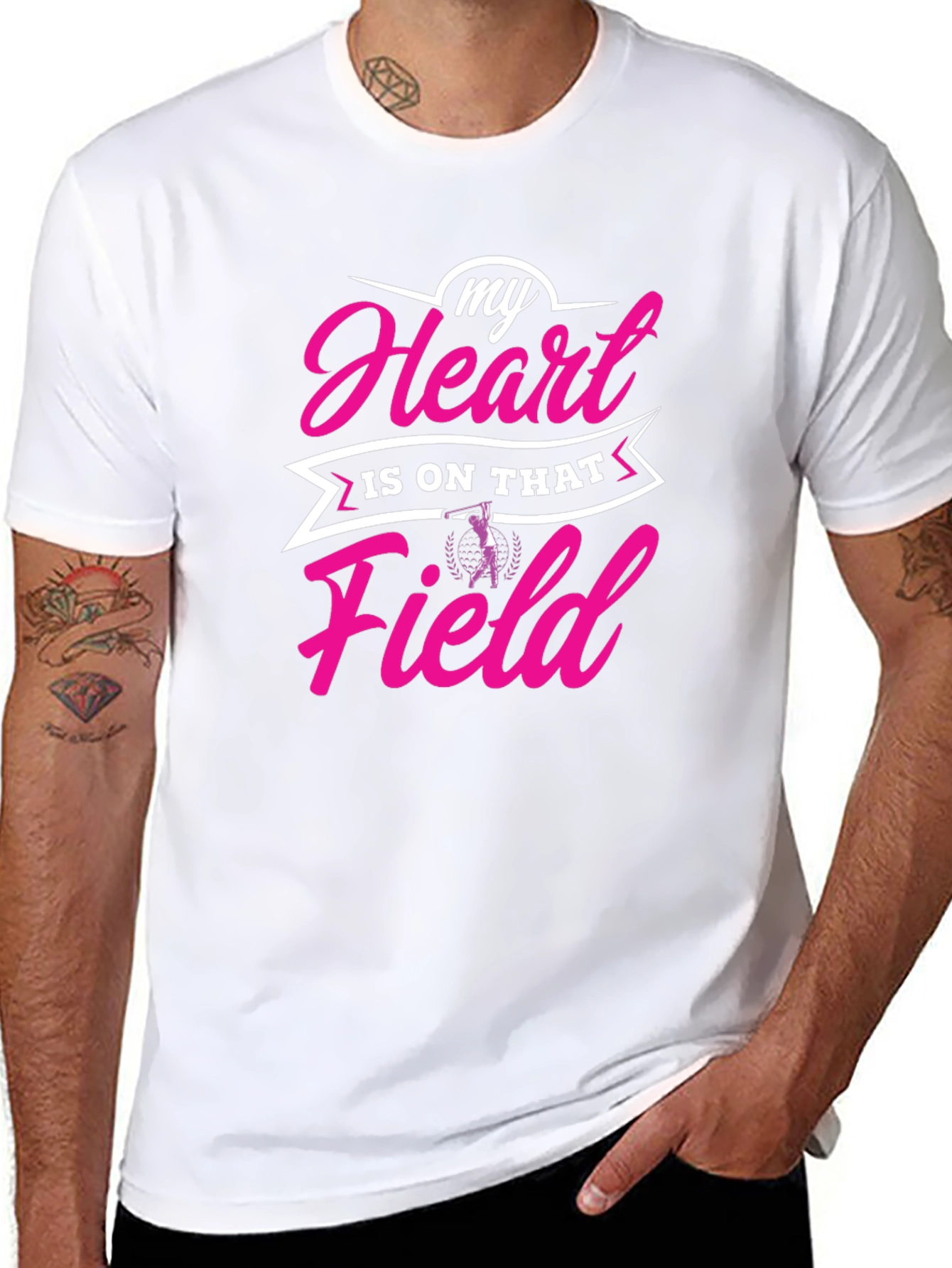 My Heart is on That Field T-Shirt