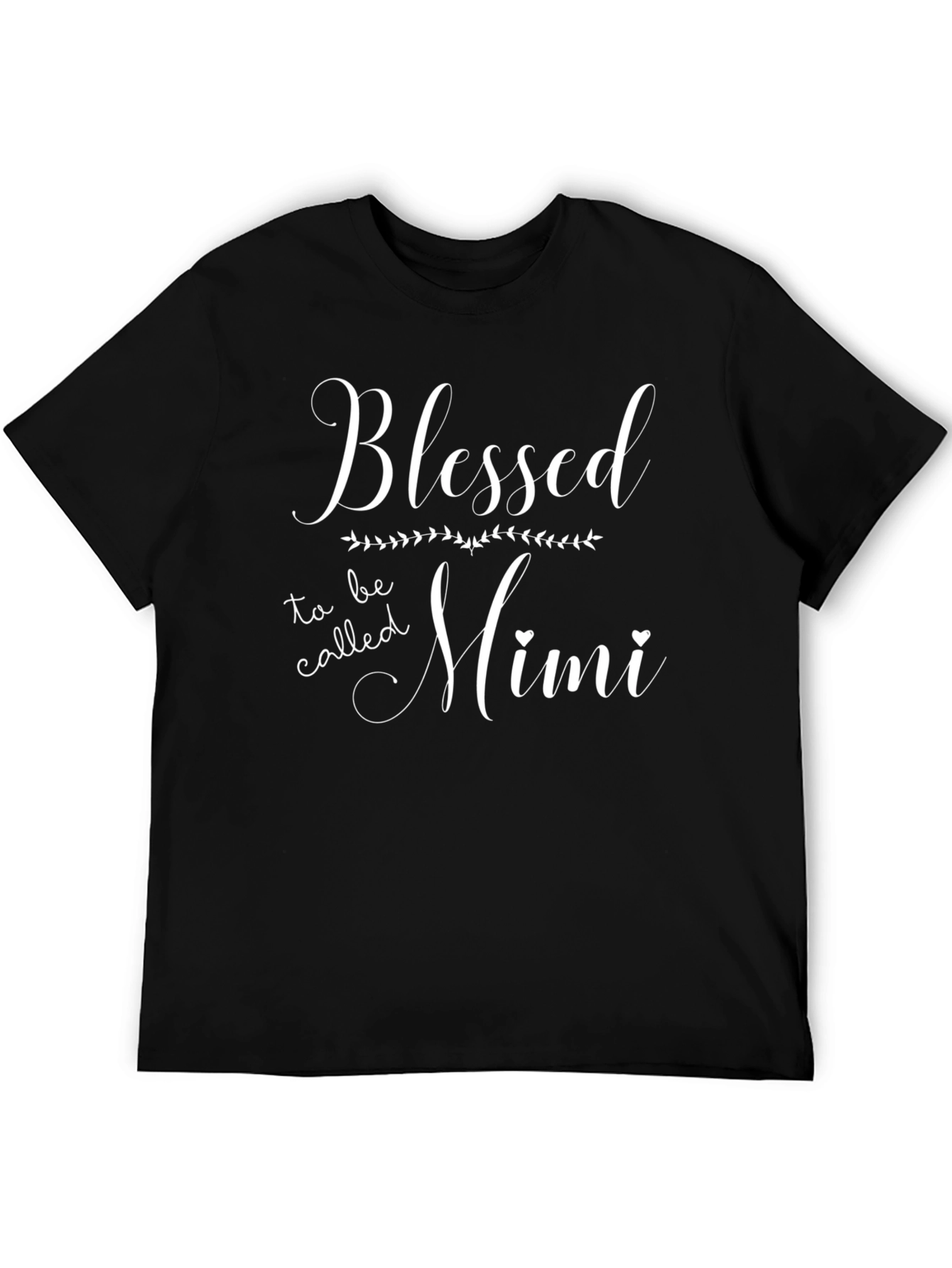 Blessed To Be Called Mimi - Black T-Shirt