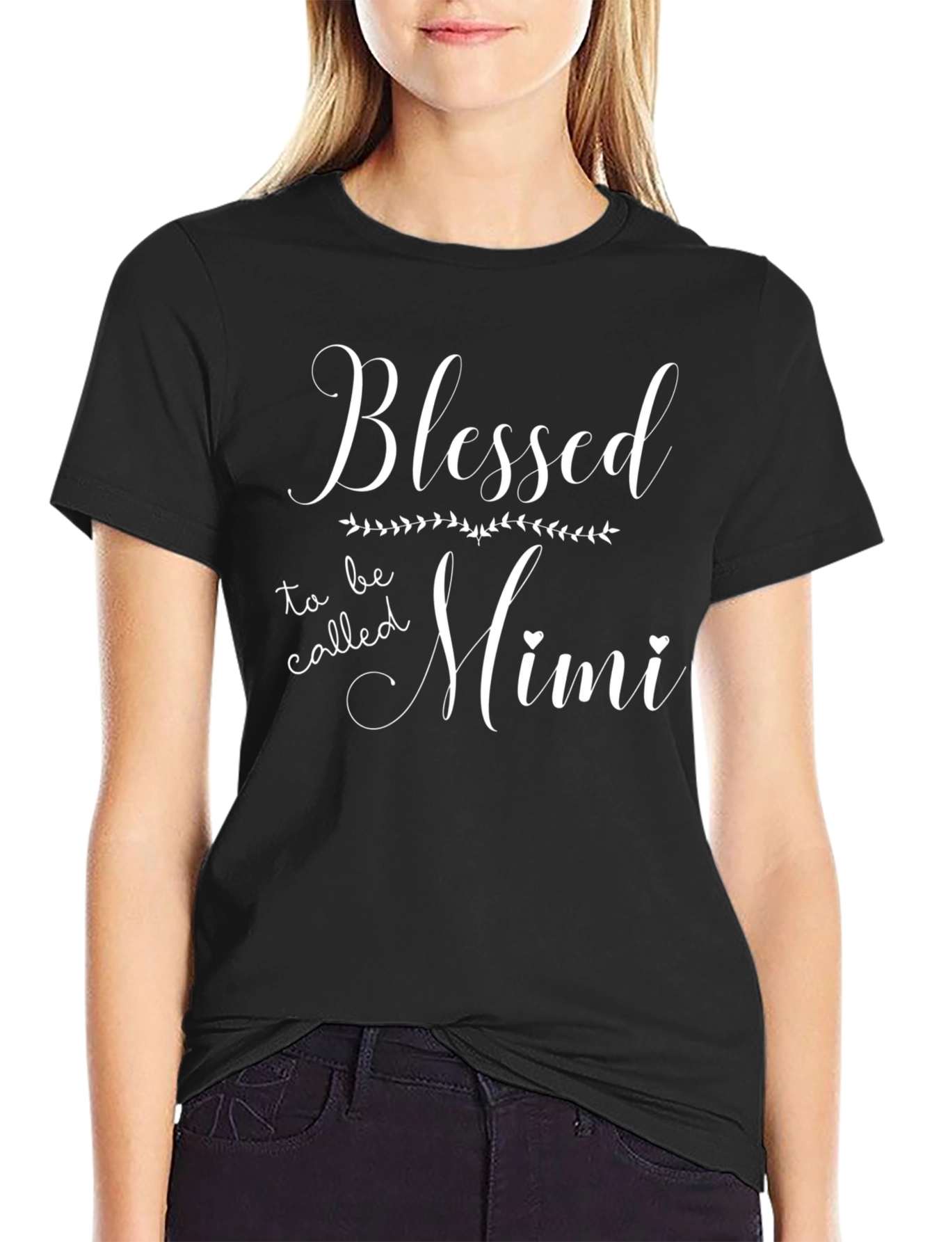 Blessed To Be Called Mimi - Black T-Shirt