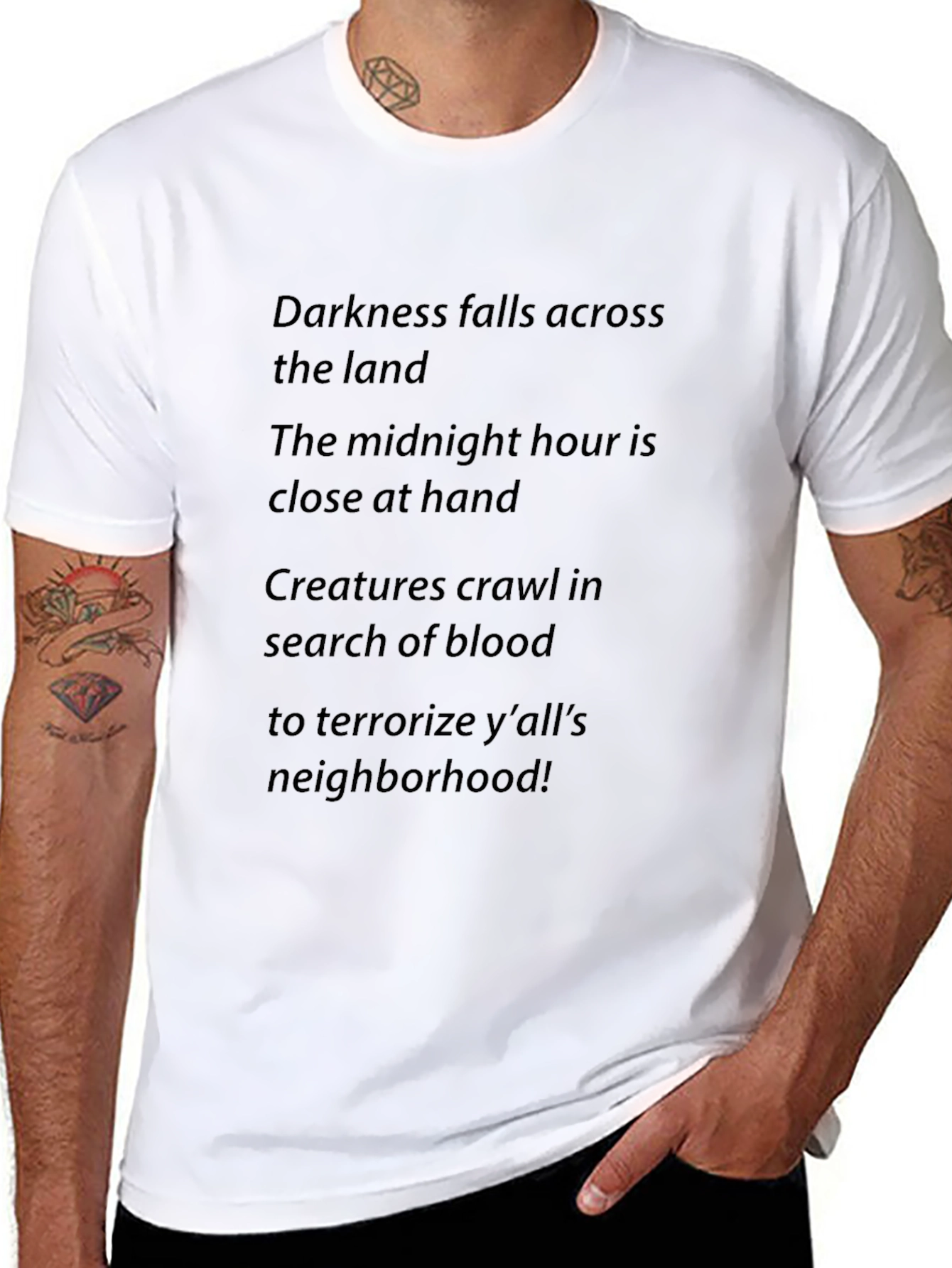 Darkness Falls Graphic T-Shirt