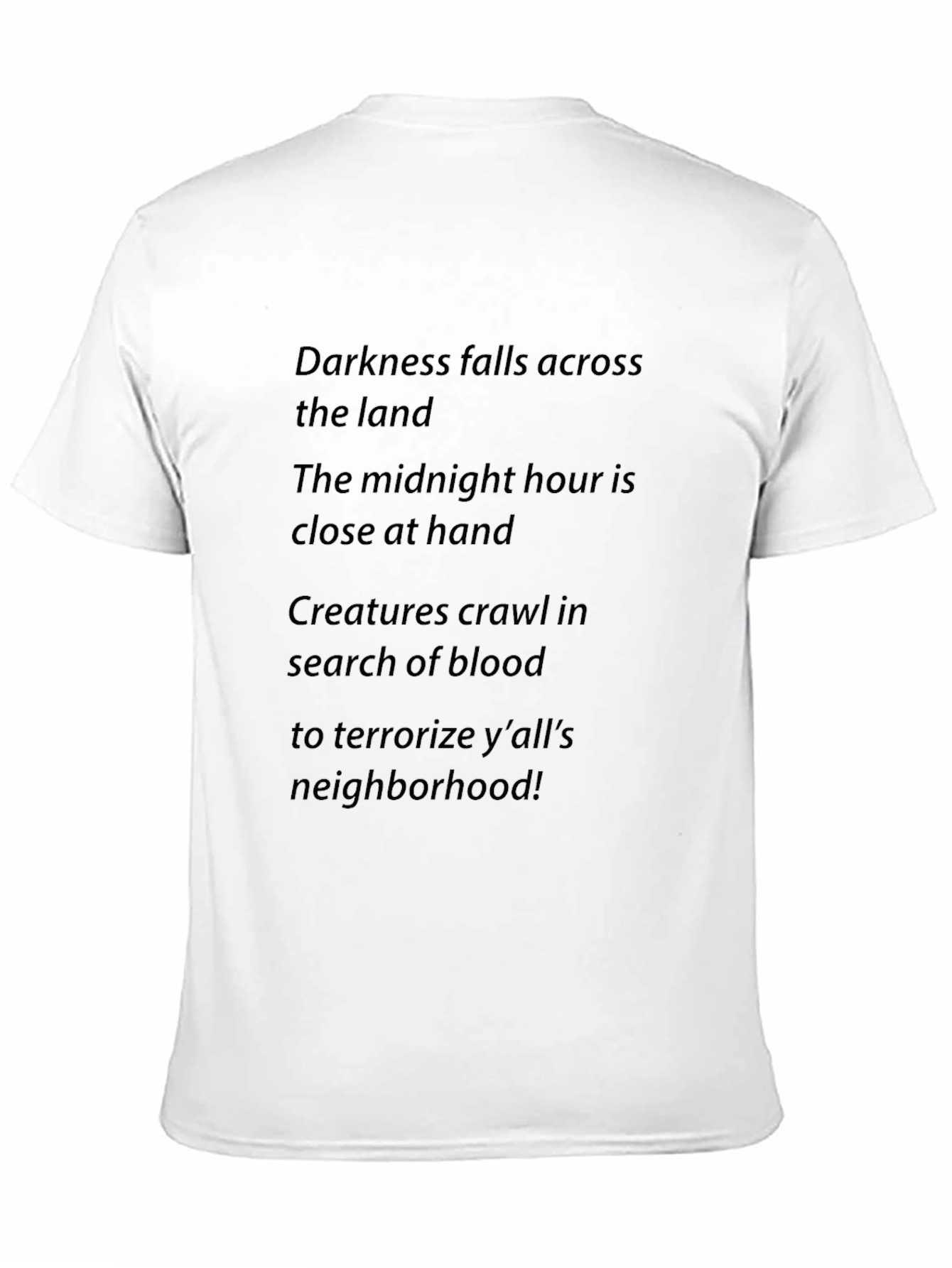 Darkness Falls Graphic T-Shirt