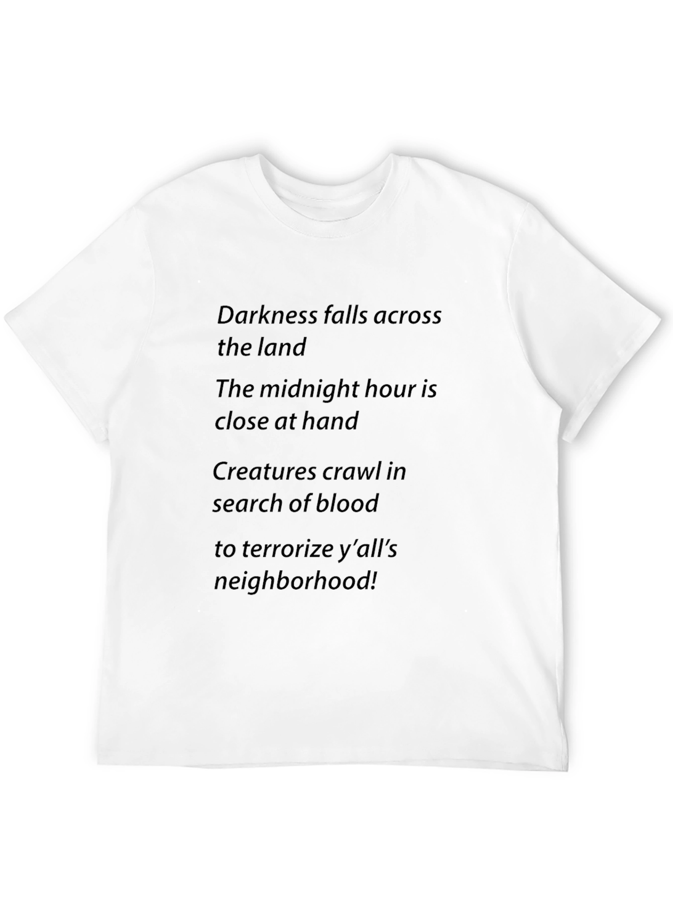 Darkness Falls Graphic T-Shirt