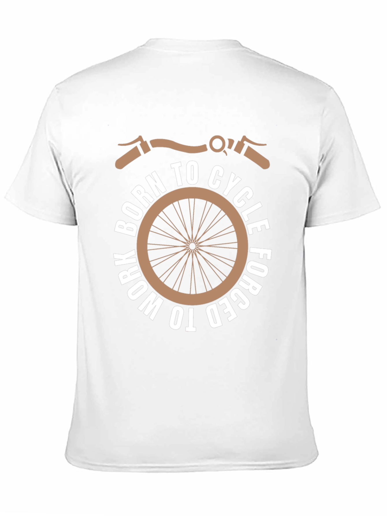 Born to Cycle Mens Black T-Shirt