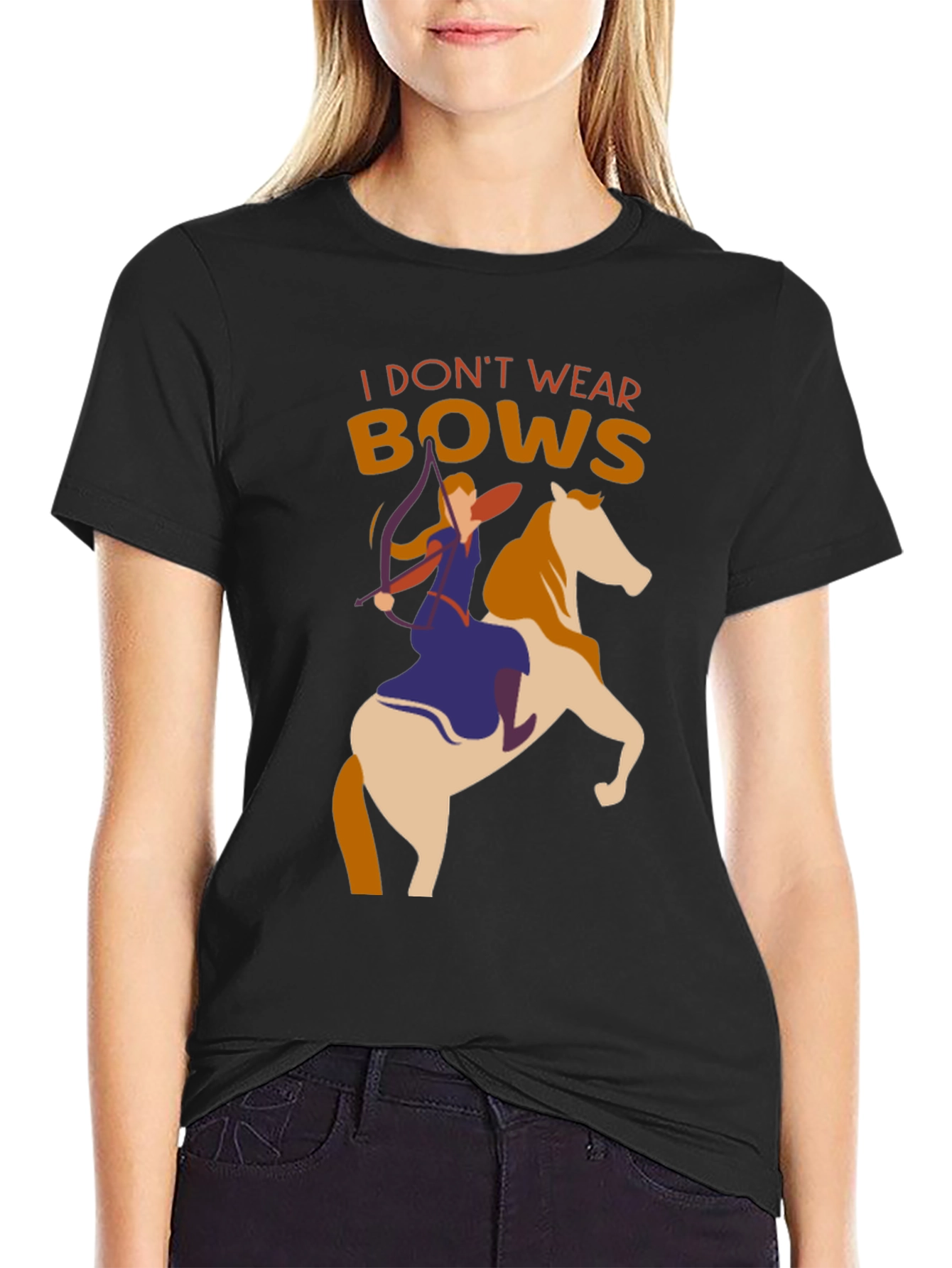 I Dont Wear Bows T-Shirt