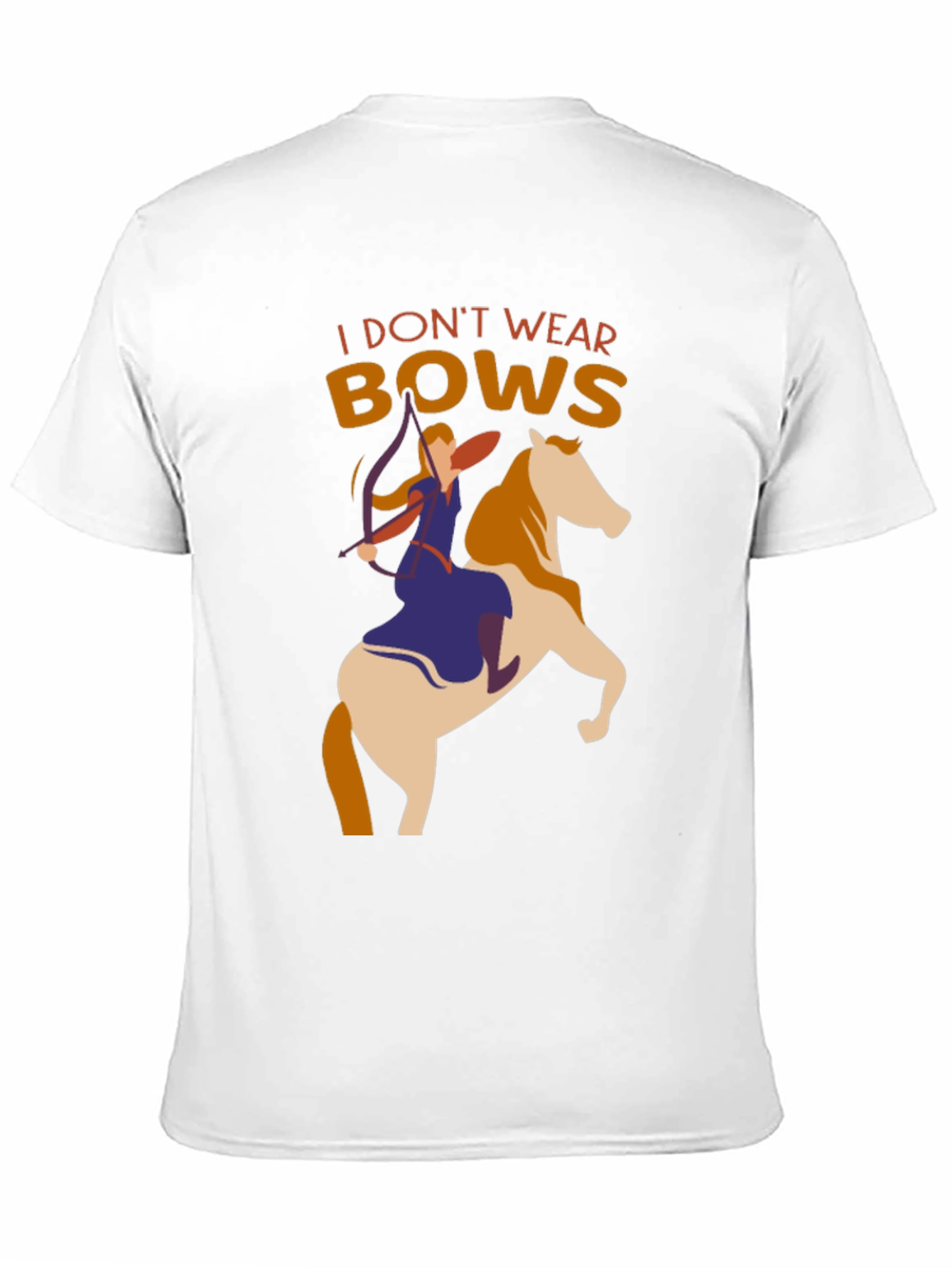 I Dont Wear Bows T-Shirt