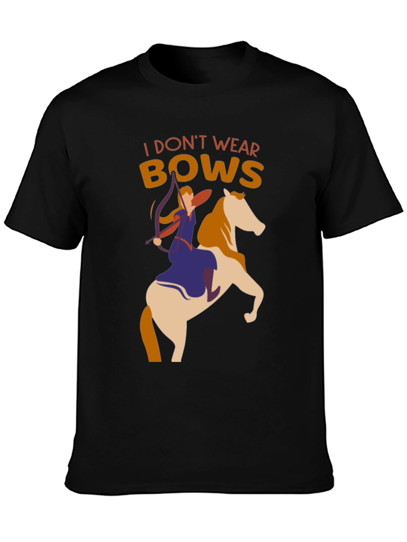 I Dont Wear Bows T-Shirt