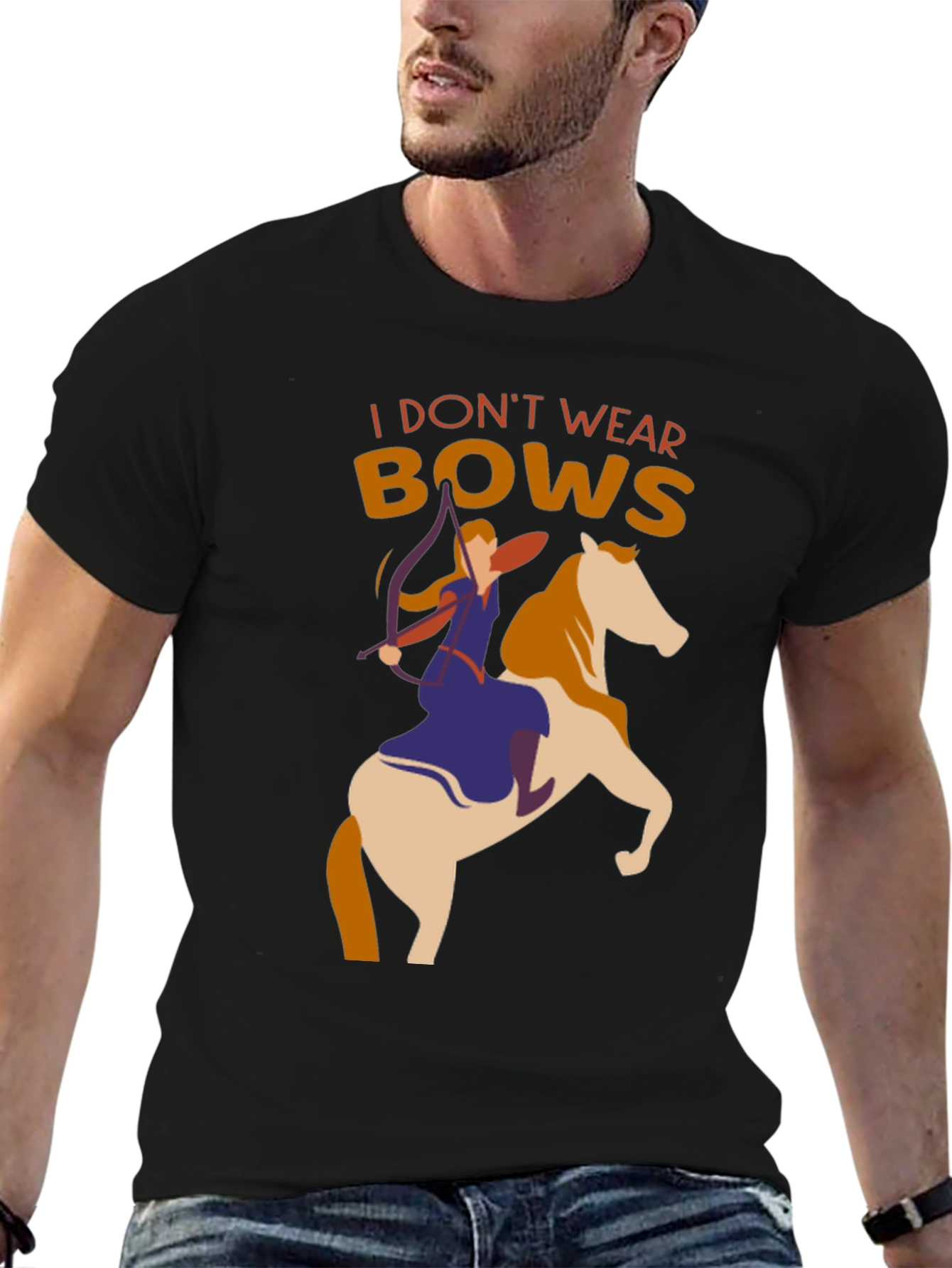 I Dont Wear Bows T-Shirt