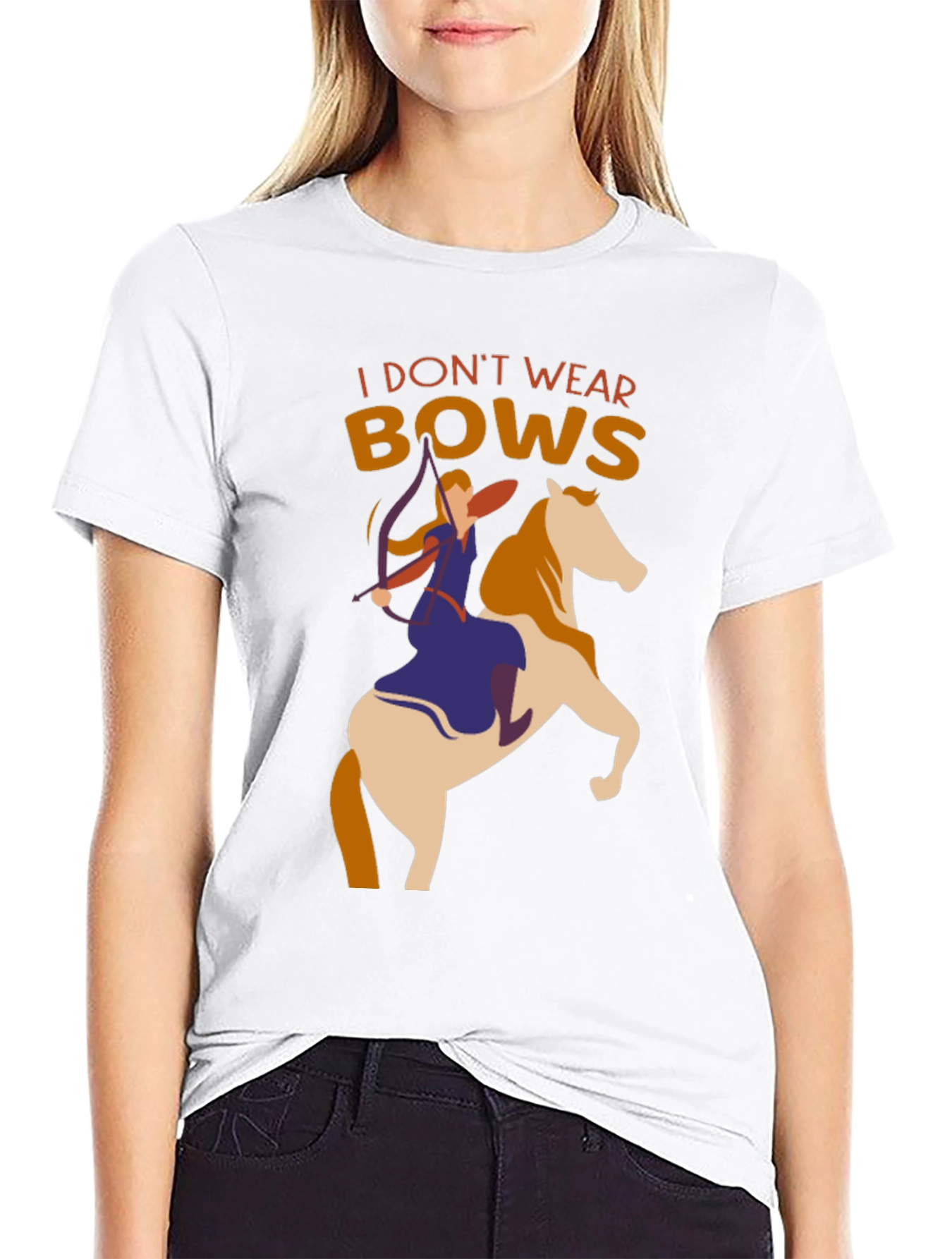 I Dont Wear Bows T-Shirt