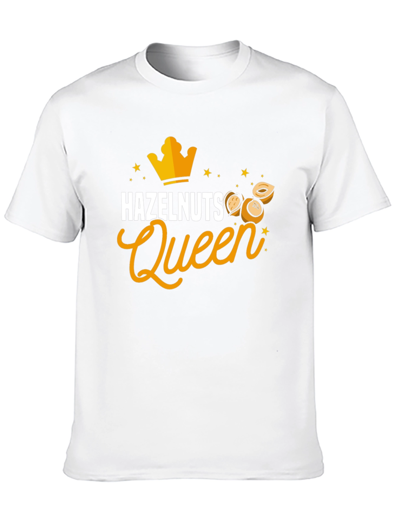 Hazelnuts Queen Black T-Shirt