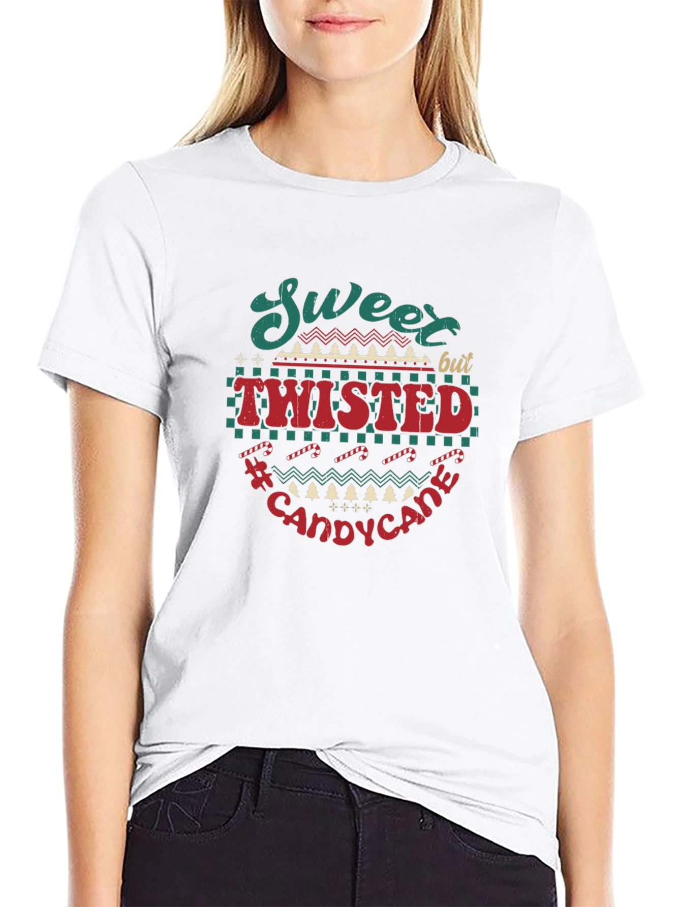 Sweet but Twisted Candy Cane T-Shirt