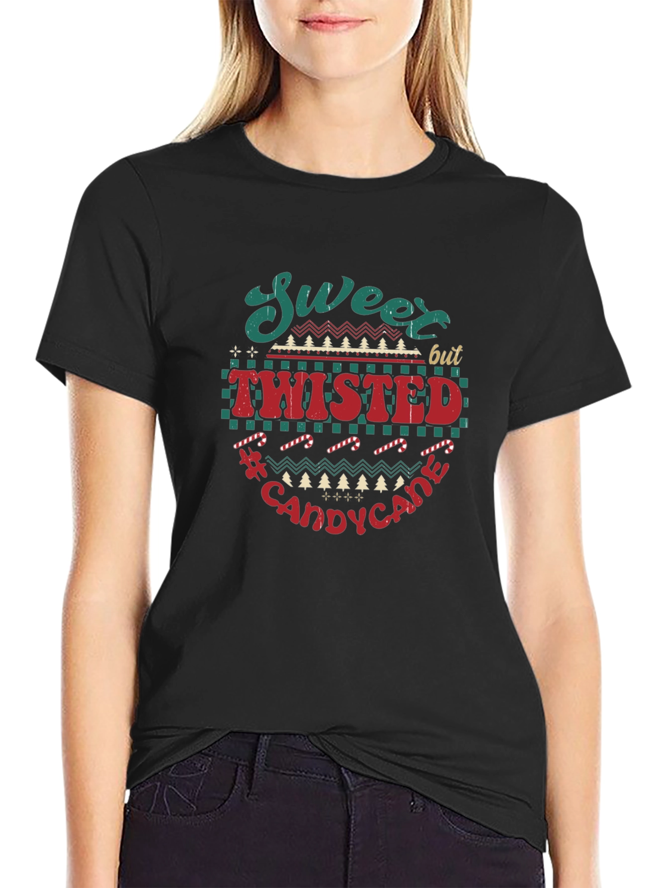 Sweet but Twisted Candy Cane T-Shirt