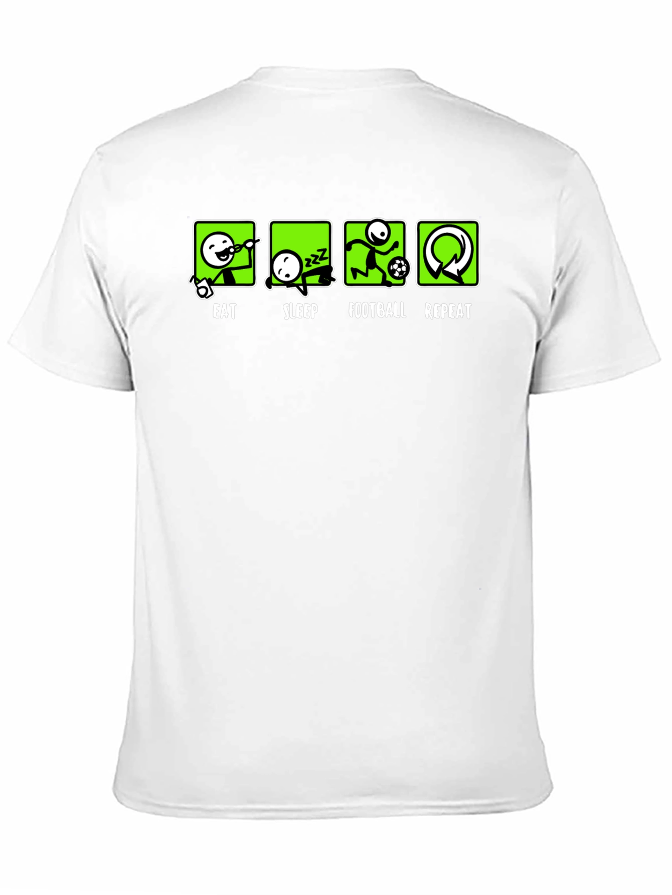 Eat Sleep Football Repeat T-Shirt