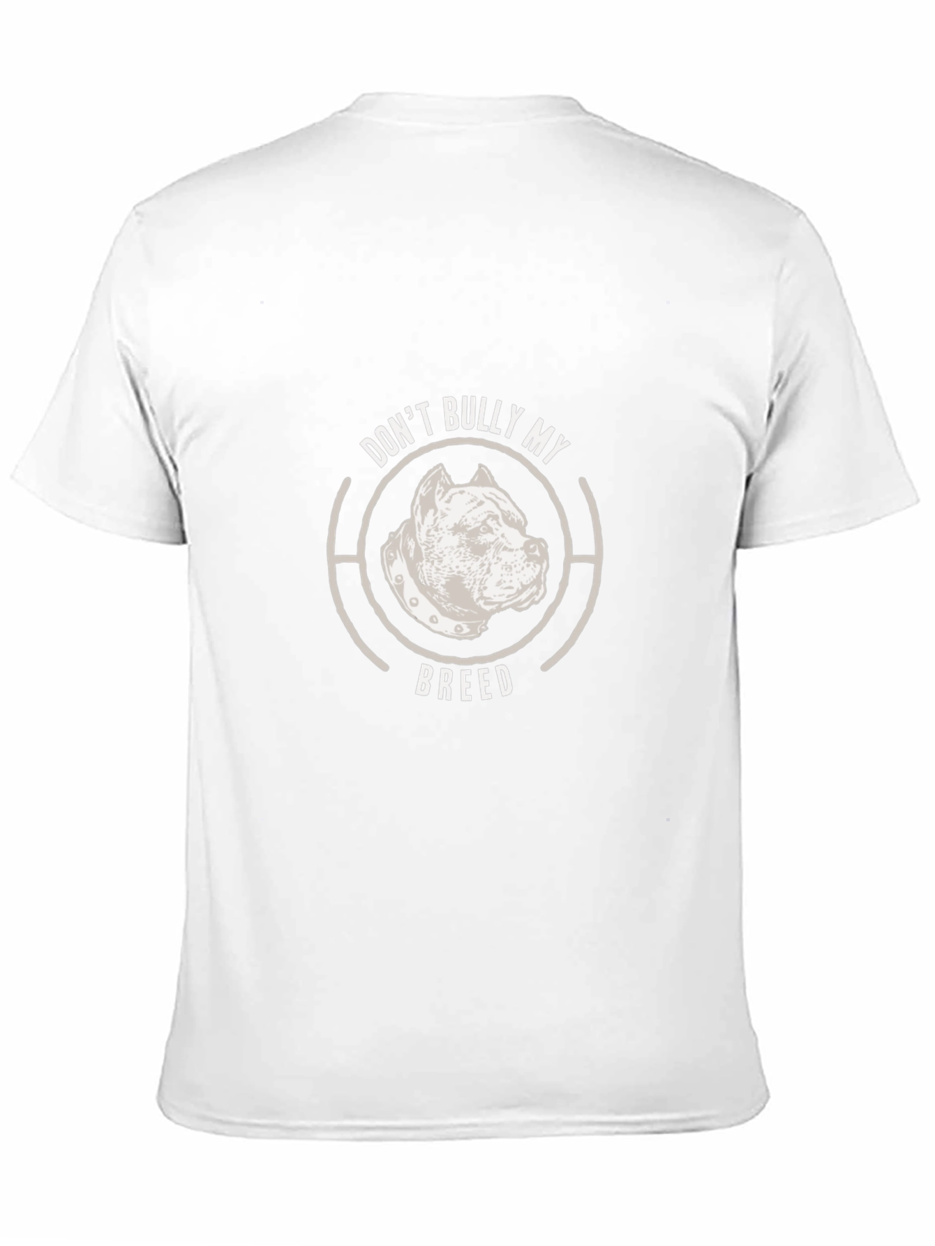 Dont Bully My Breed Dog Graphic T-Shirt