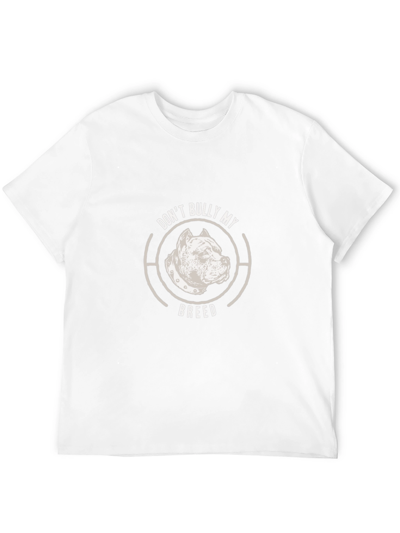 Dont Bully My Breed Dog Graphic T-Shirt