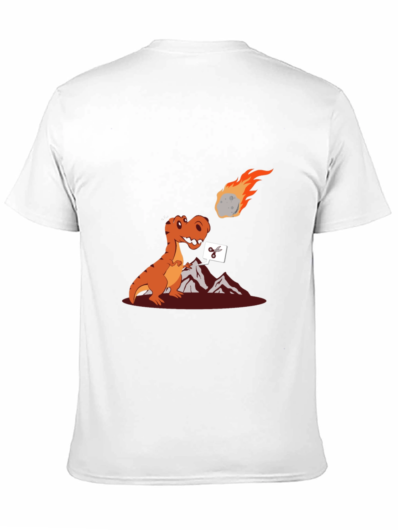 Dino Cuts Meteor T-Shirt - Extinction Event Tee