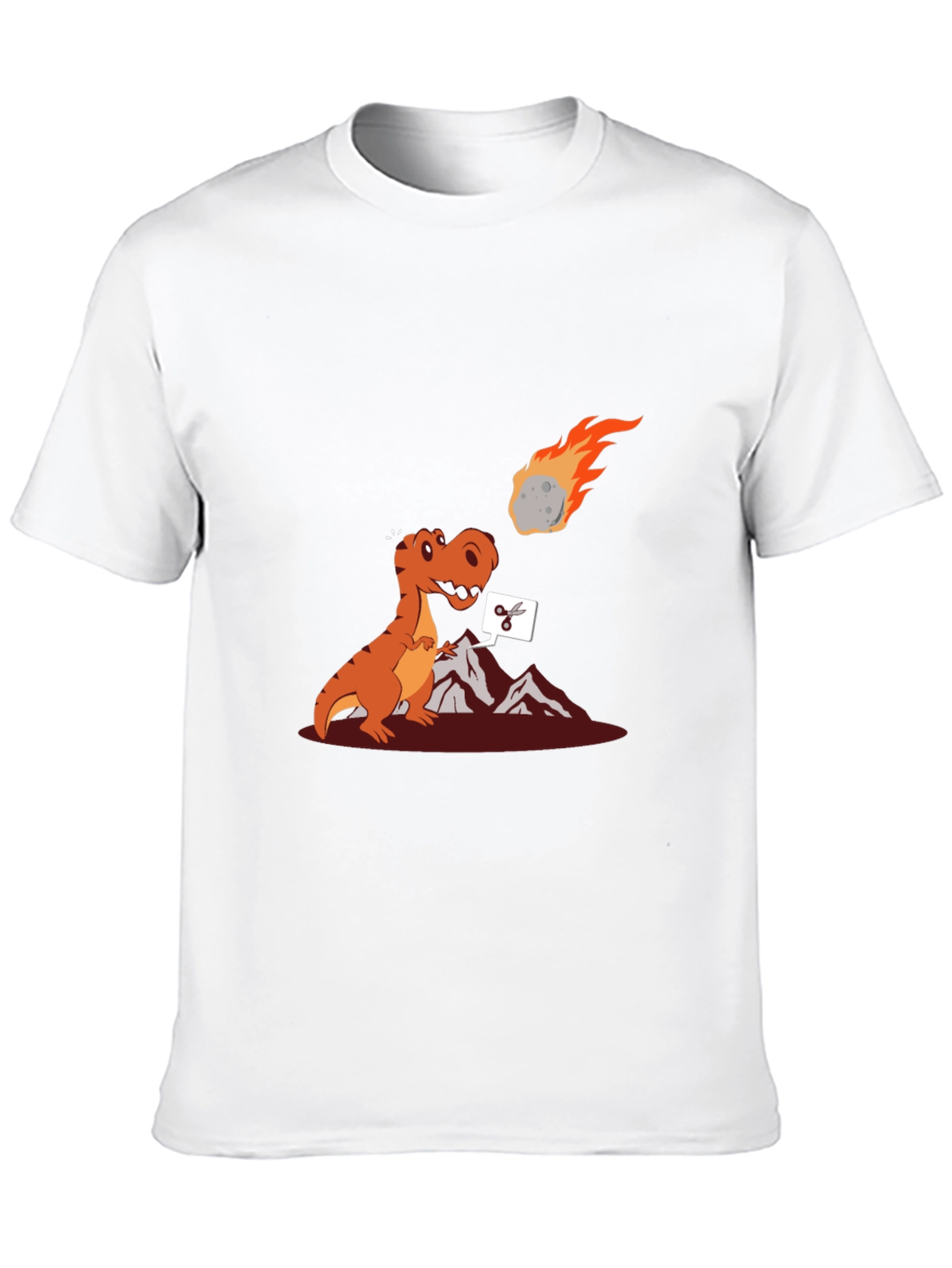 Dino Cuts Meteor T-Shirt - Extinction Event Tee