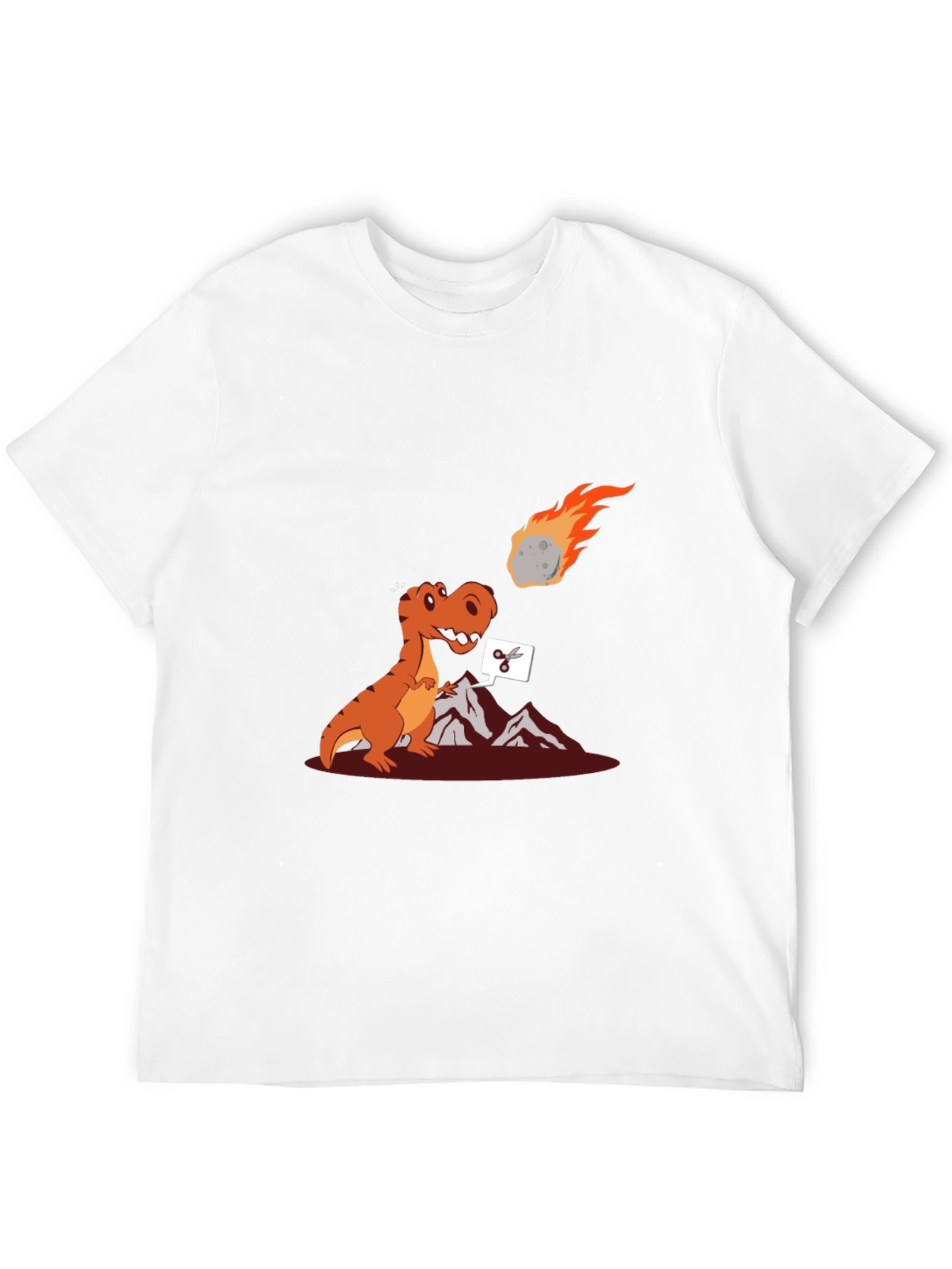 Dino Cuts Meteor T-Shirt - Extinction Event Tee