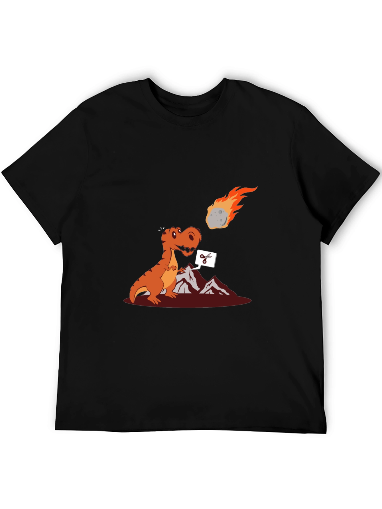 Dino Cuts Meteor T-Shirt - Extinction Event Tee