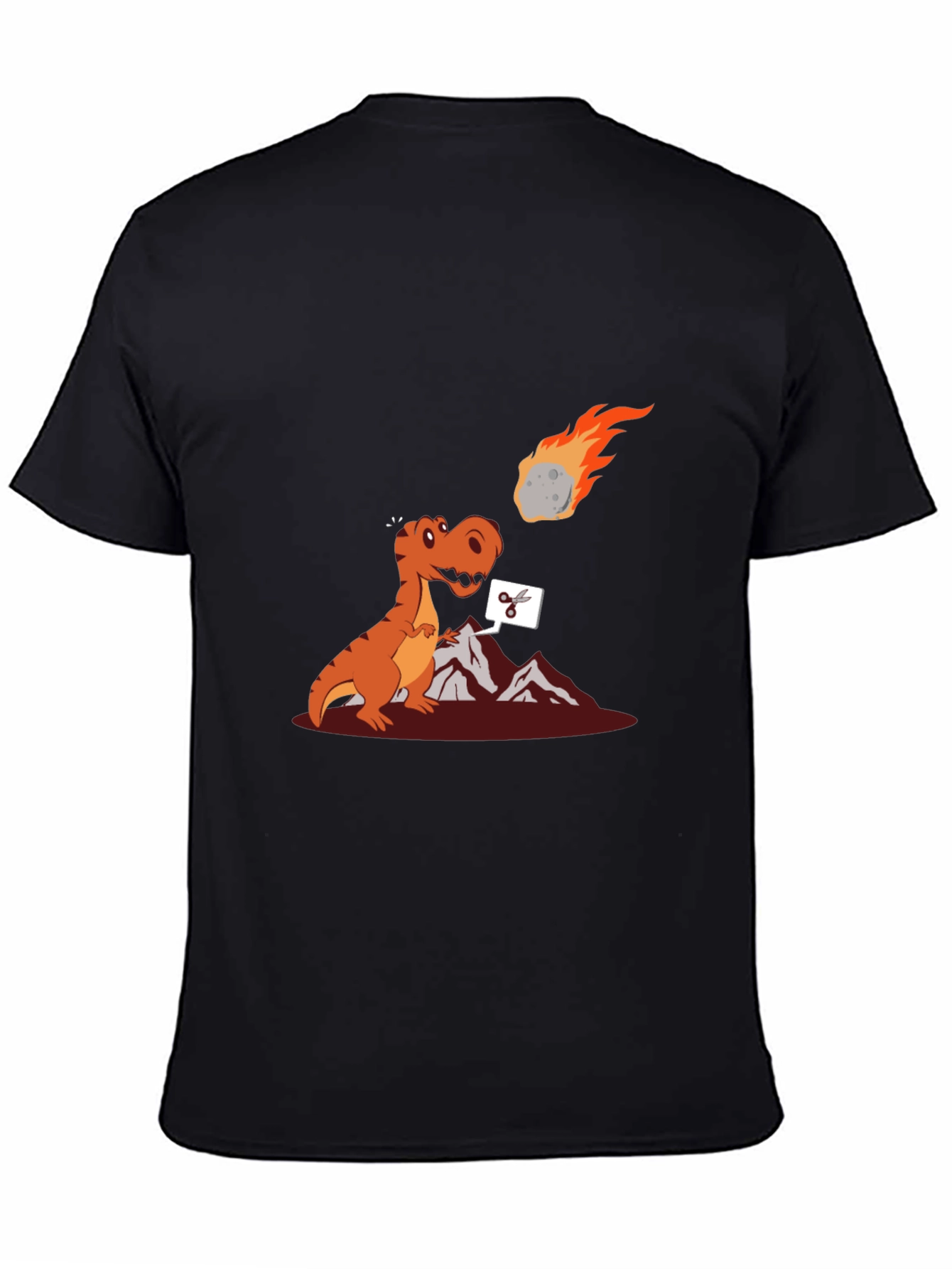 Dino Cuts Meteor T-Shirt - Extinction Event Tee