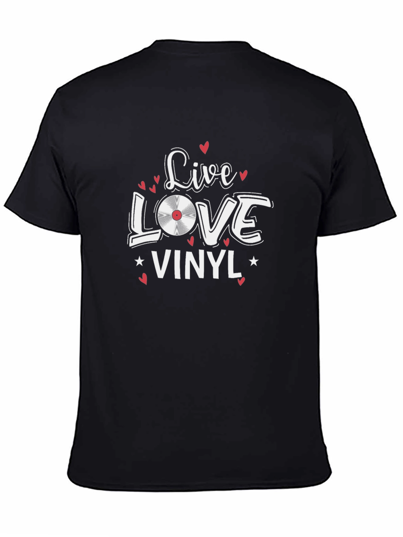 Live Love Vinyl Graphic T-Shirt