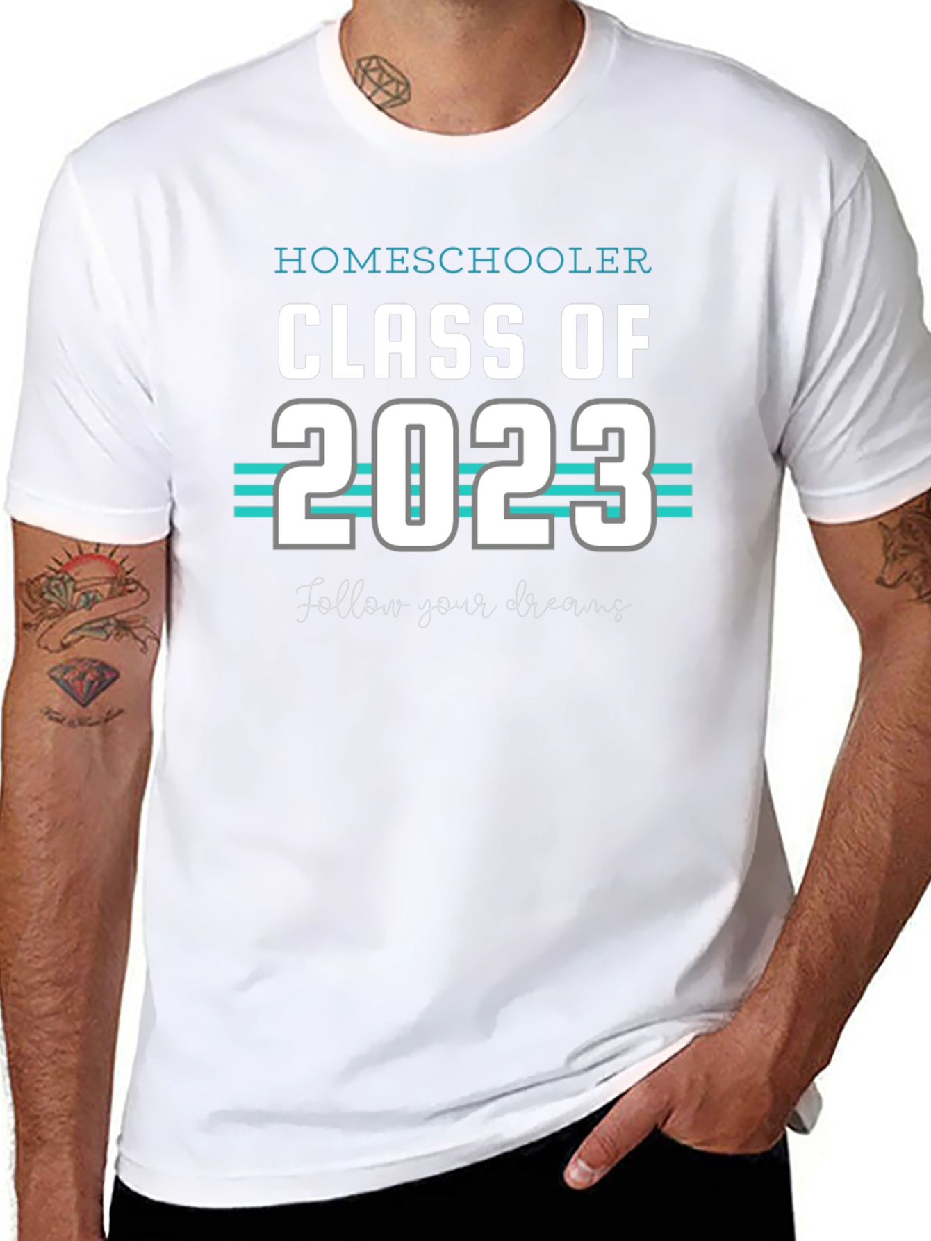 Homeschooler Class of 2023 Graduation T-Shirt