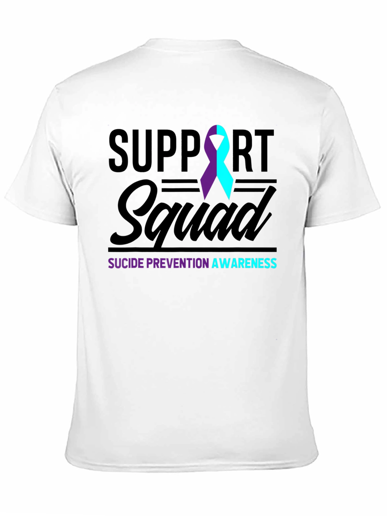 Suicide Prevention Awareness Support Squad T-Shirt