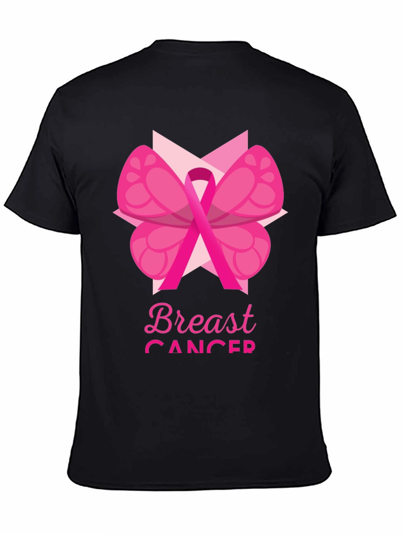 Breast Cancer Awareness T-Shirt Pink Ribbon