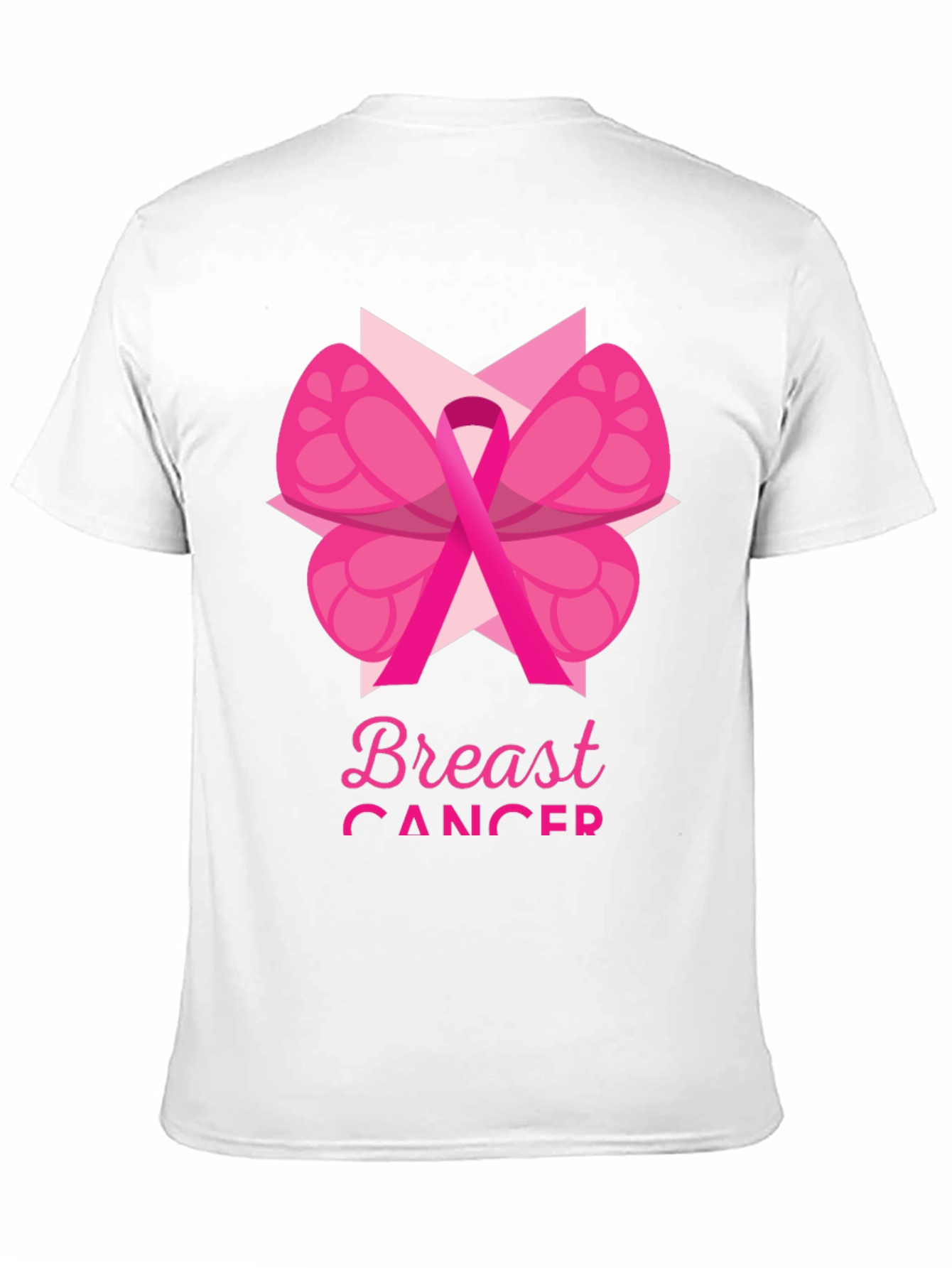 Breast Cancer Awareness T-Shirt Pink Ribbon