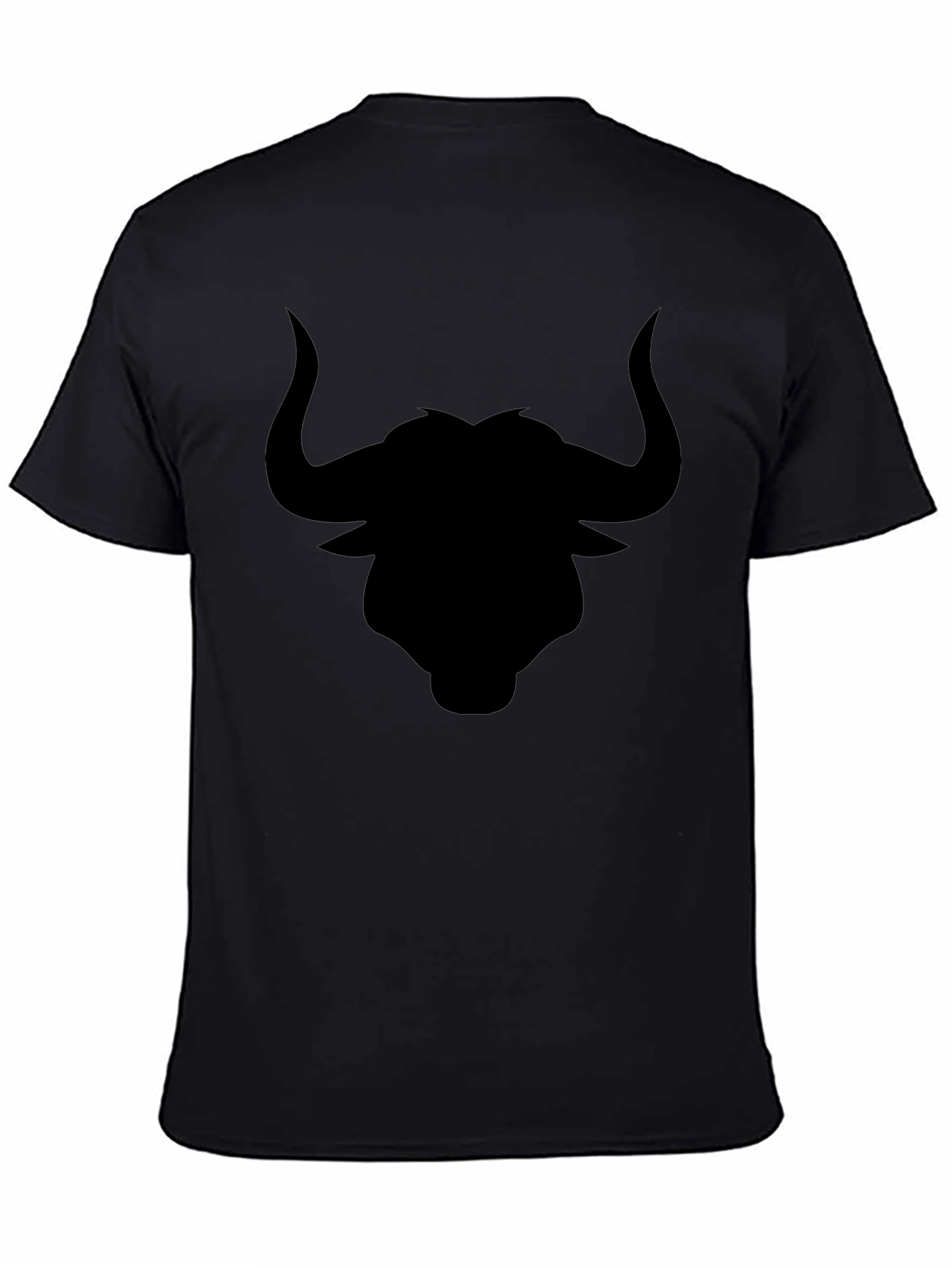 Black Bull Graphic Tee - Bold Statement Shirt