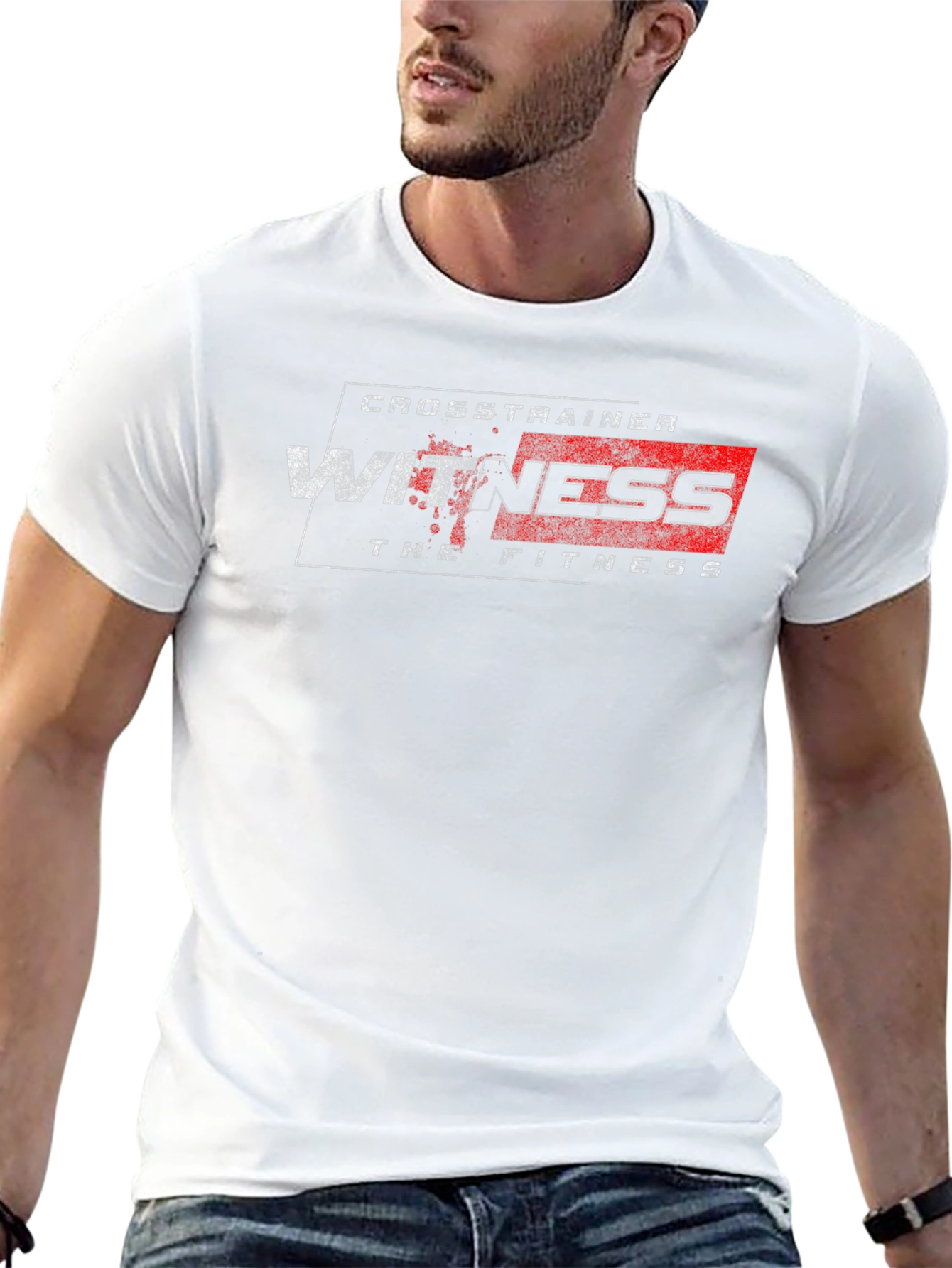 CrossTrainer Witness Fitness Black T-Shirt