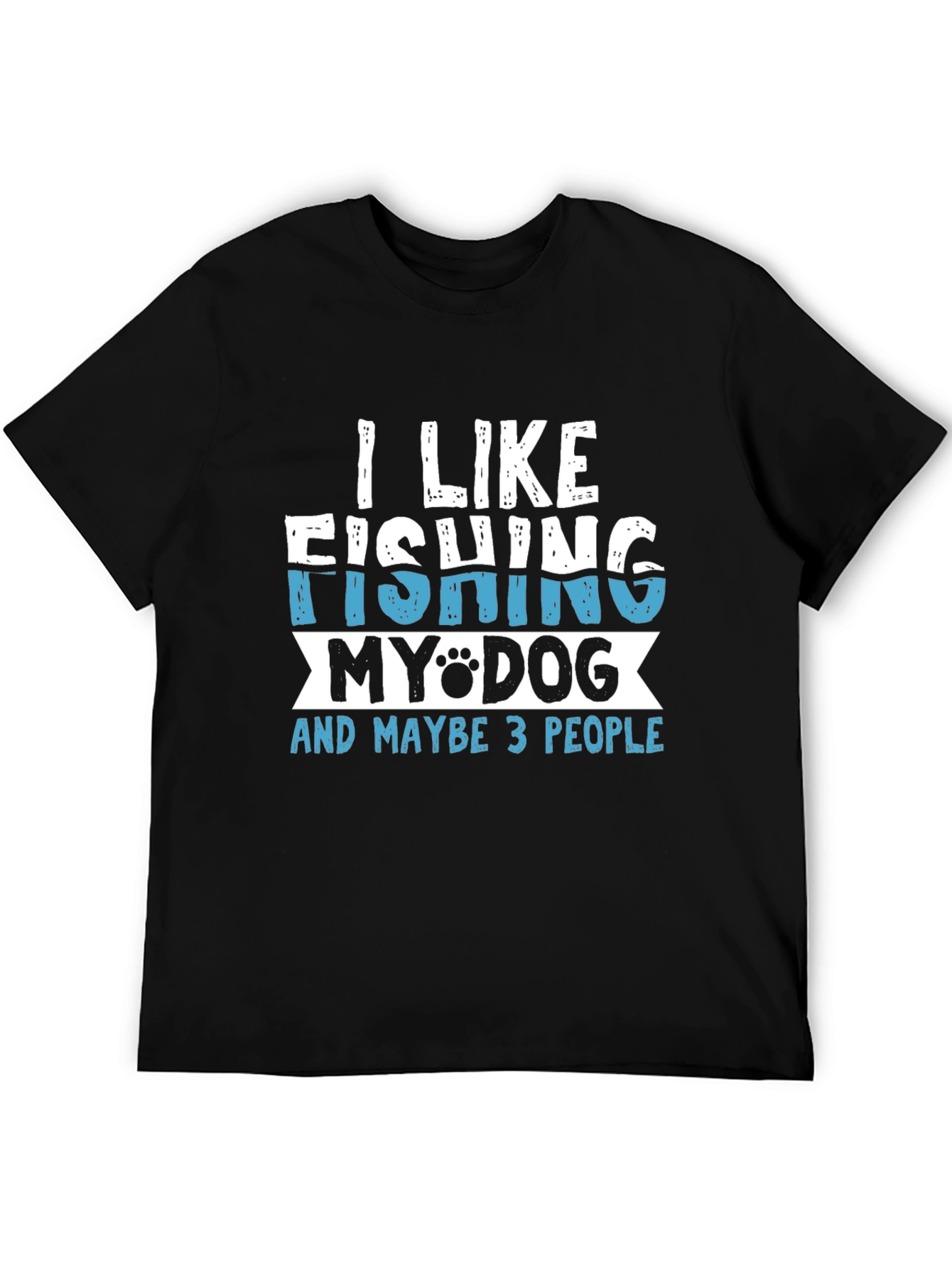 Fishing Dog Lover T-Shirt - I Like Fishing