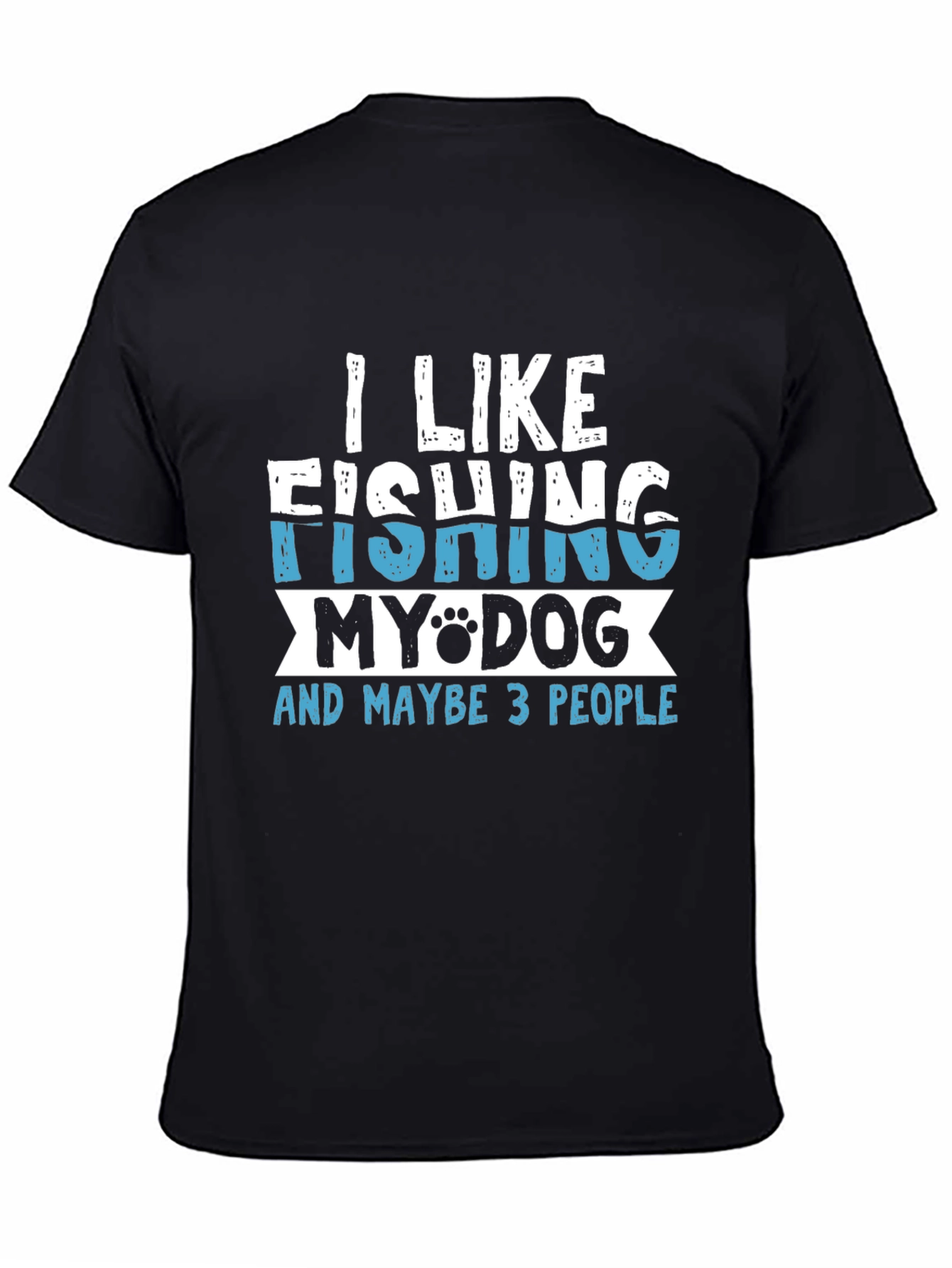Fishing Dog Lover T-Shirt - I Like Fishing