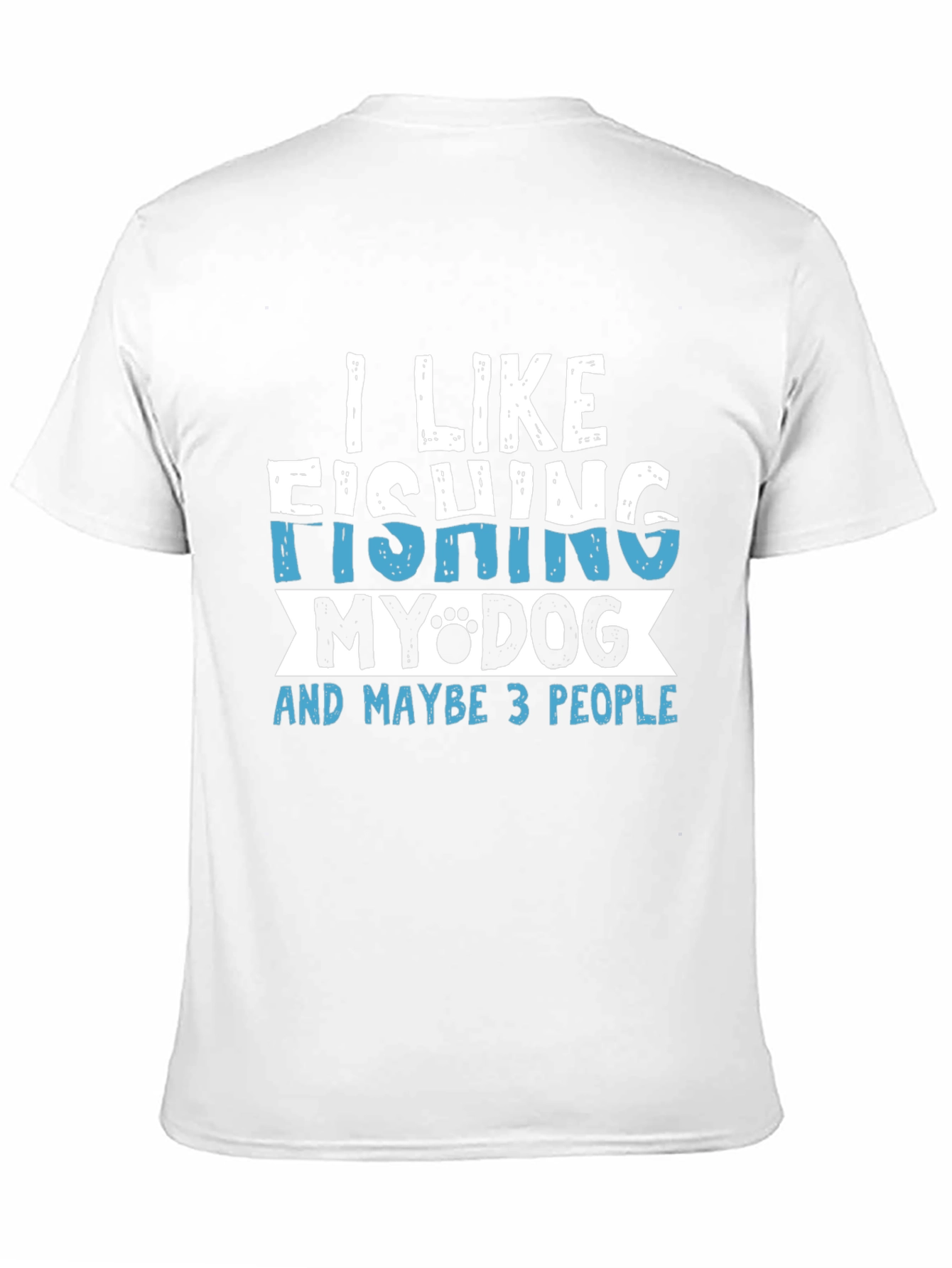 Fishing Dog Lover T-Shirt - I Like Fishing