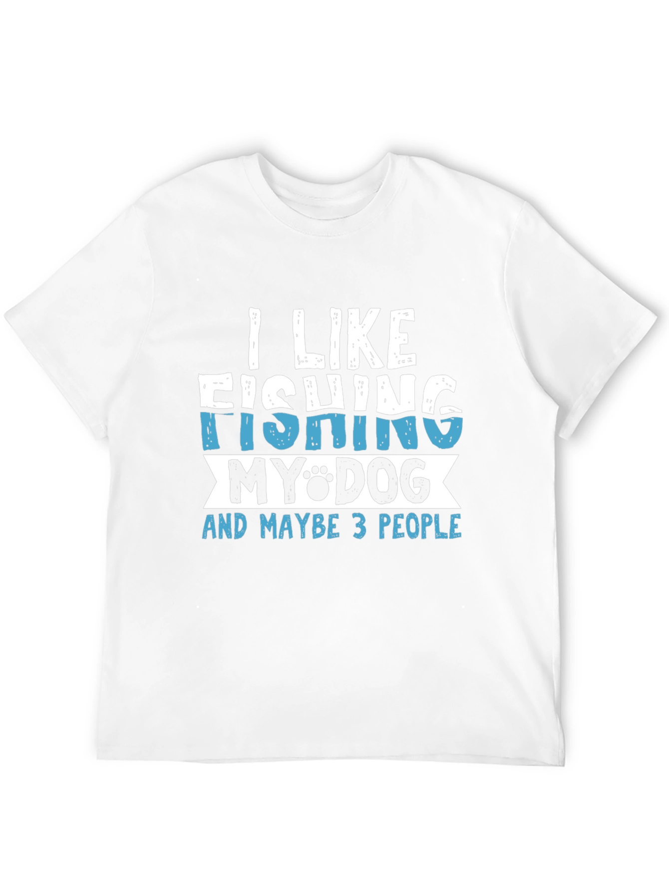 Fishing Dog Lover T-Shirt - I Like Fishing