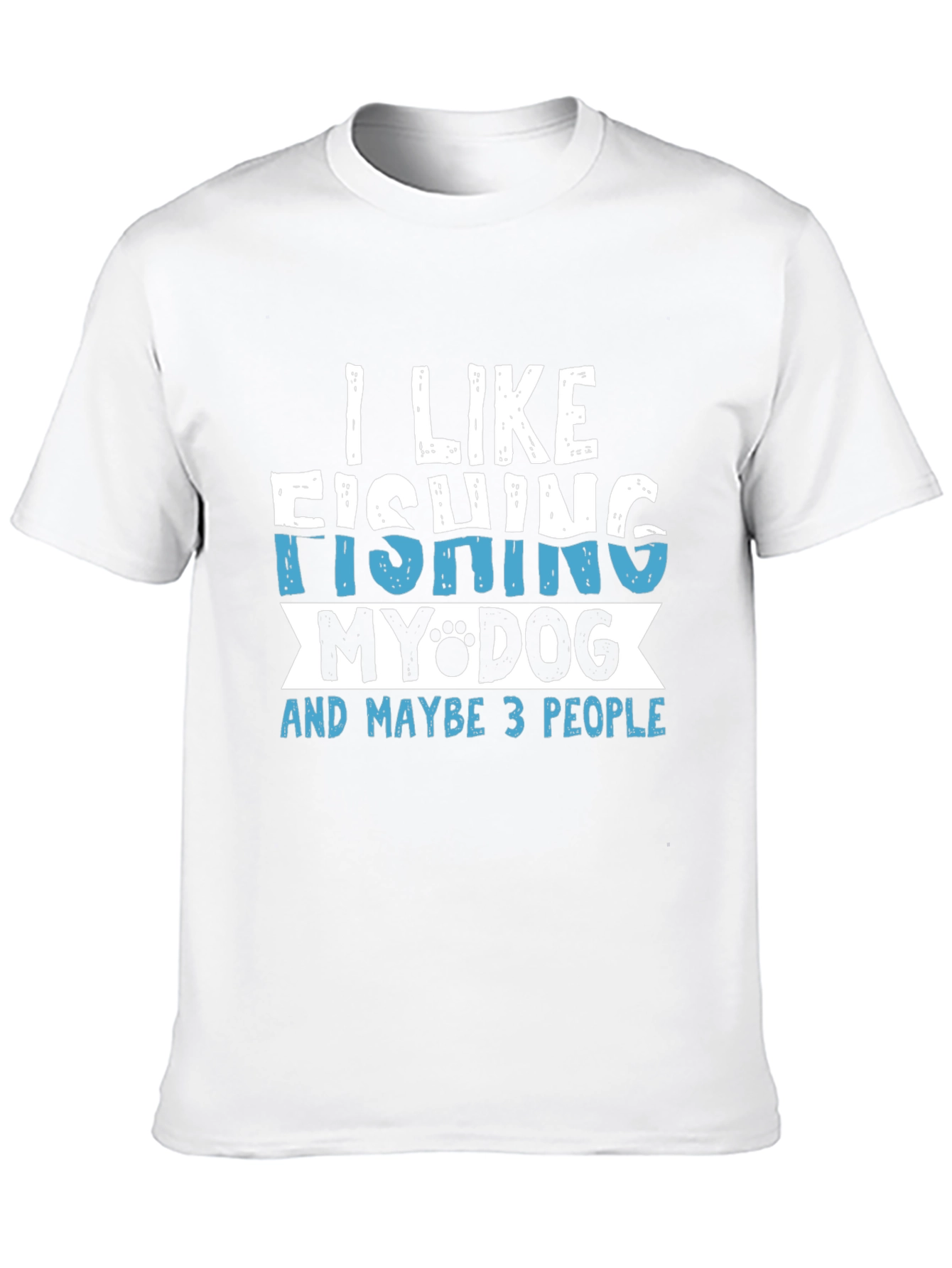 Fishing Dog Lover T-Shirt - I Like Fishing