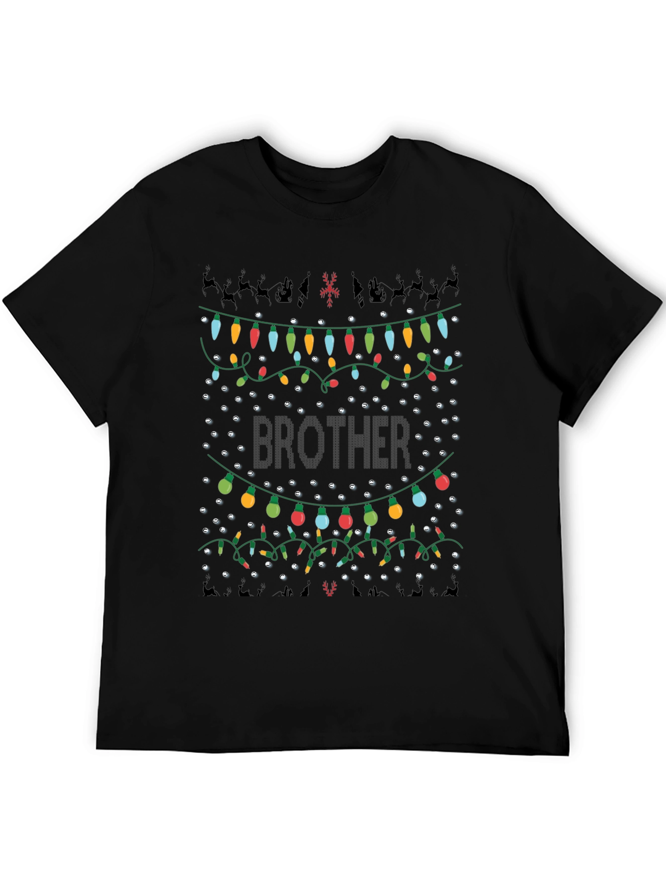 Brother Christmas Lights T-Shirt