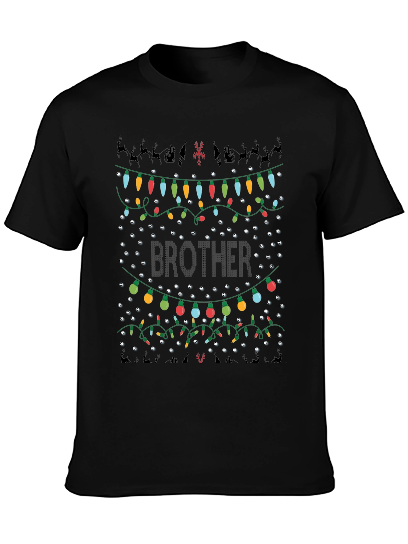 Brother Christmas Lights T-Shirt