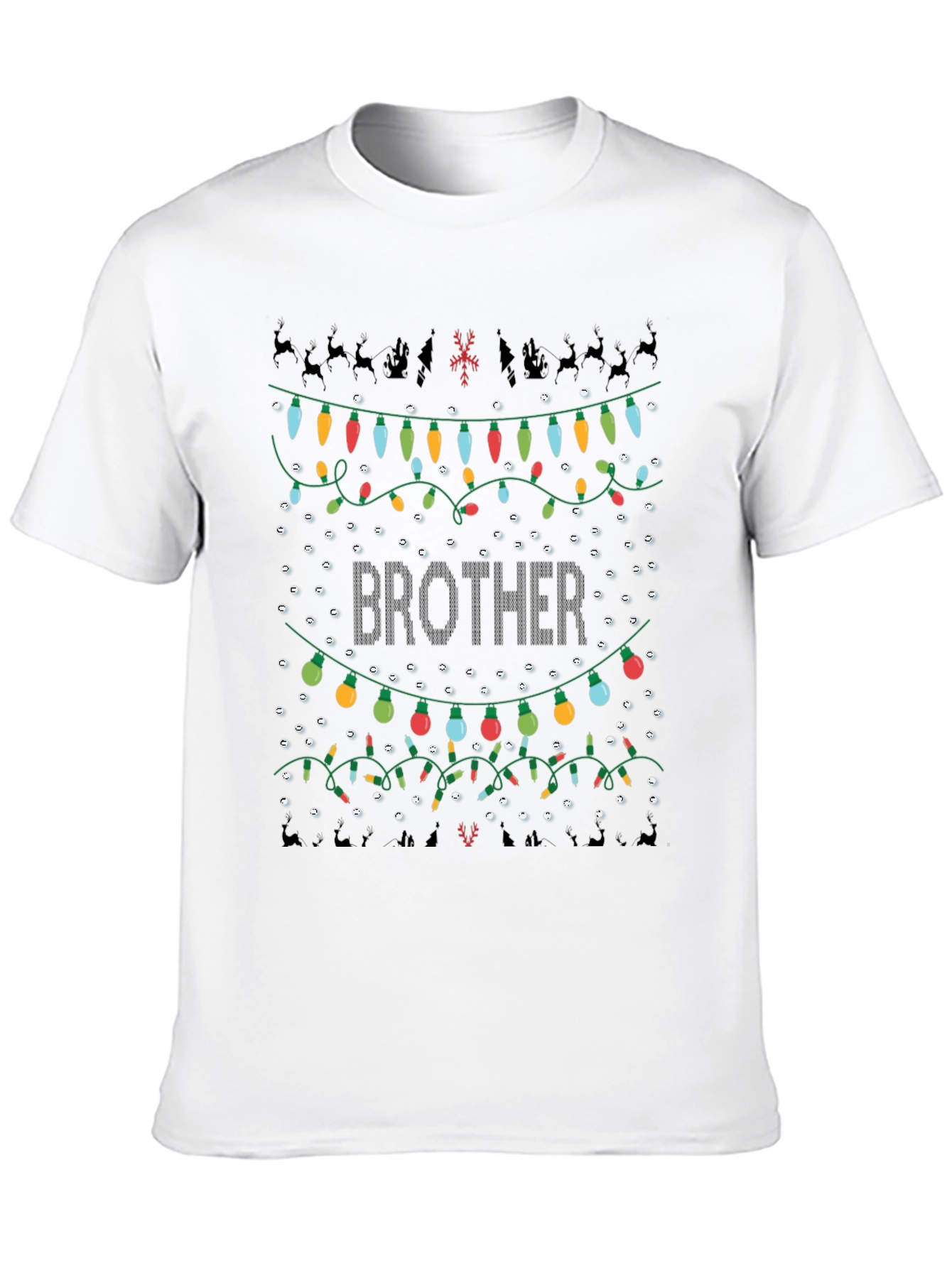 Brother Christmas Lights T-Shirt