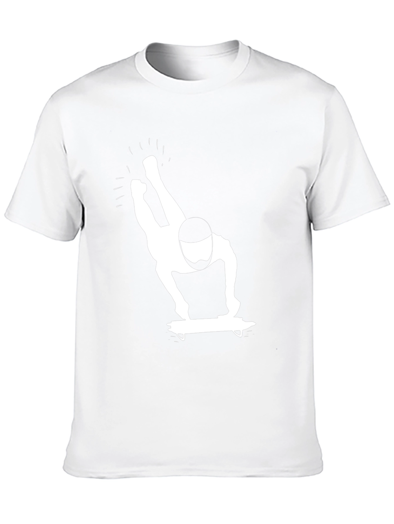 Skeleton Rider Graphic Tee - Black